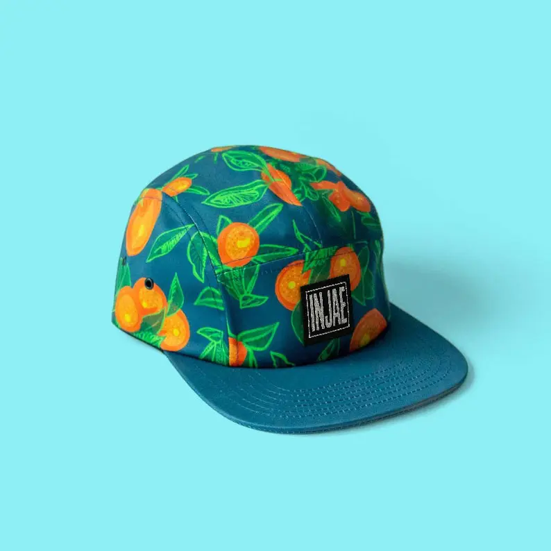 Personalized Logo Snapback Cap Summer Vibe Vietnam Made 5 Panel Unisex Runner Hat Gorras For Camping Travel Tropical Style L01 3