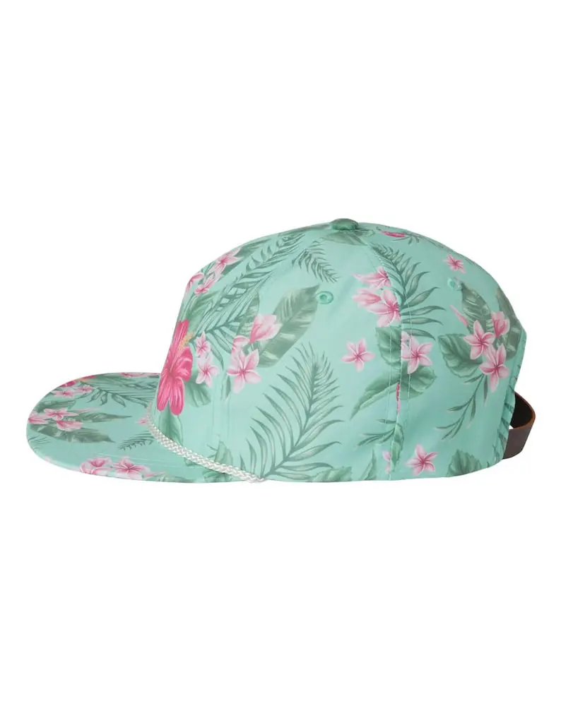 Personalized Logo Tropical Style Printed Snapback Cap Summer Vibe Vietnam Made 5 Panel Hat Unisex Gorras For Camping Travel L01 3