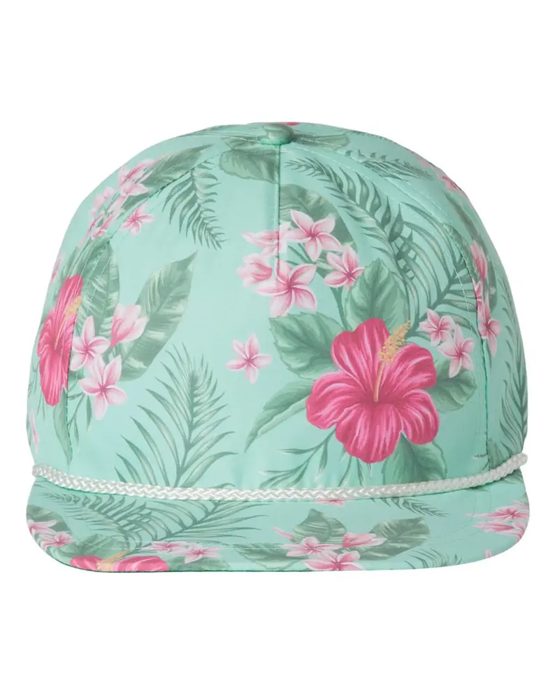 Personalized Logo Tropical Style Printed Snapback Cap Summer Vibe Vietnam Made 5 Panel Hat Unisex Gorras For Camping Travel L01 1