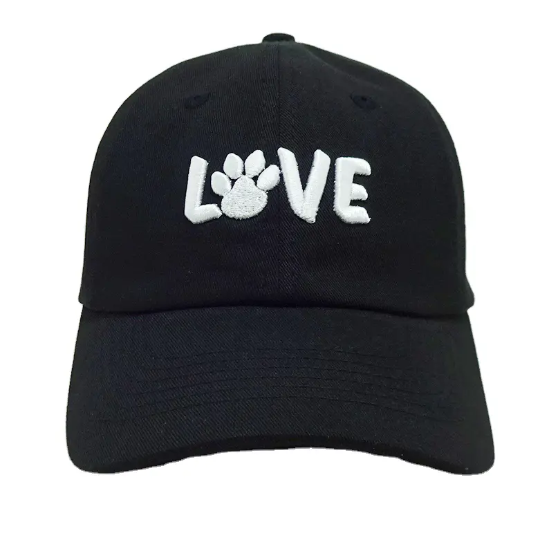 Pet Lover Gift Baseball Caps Text Embroidery Dad Hat Vietnam Made Adjustable Fit For Men Women Casual Outdoor Brand Promotion L1