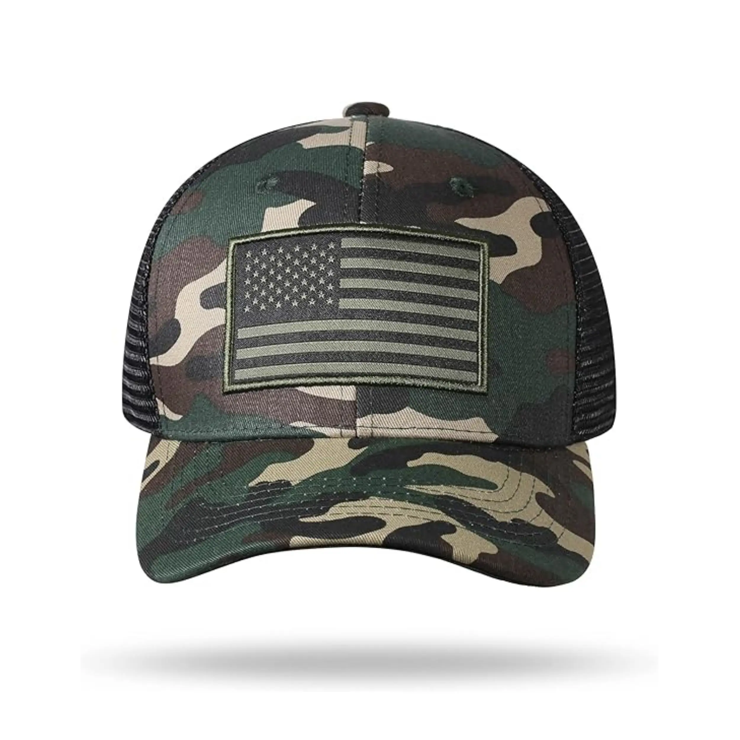 Plain Men Camo Baseball Snapback Cap Hat in Bulk Mesh Adjustable Embroidered or Patch Hip Hop Custom Snapback Caps 1