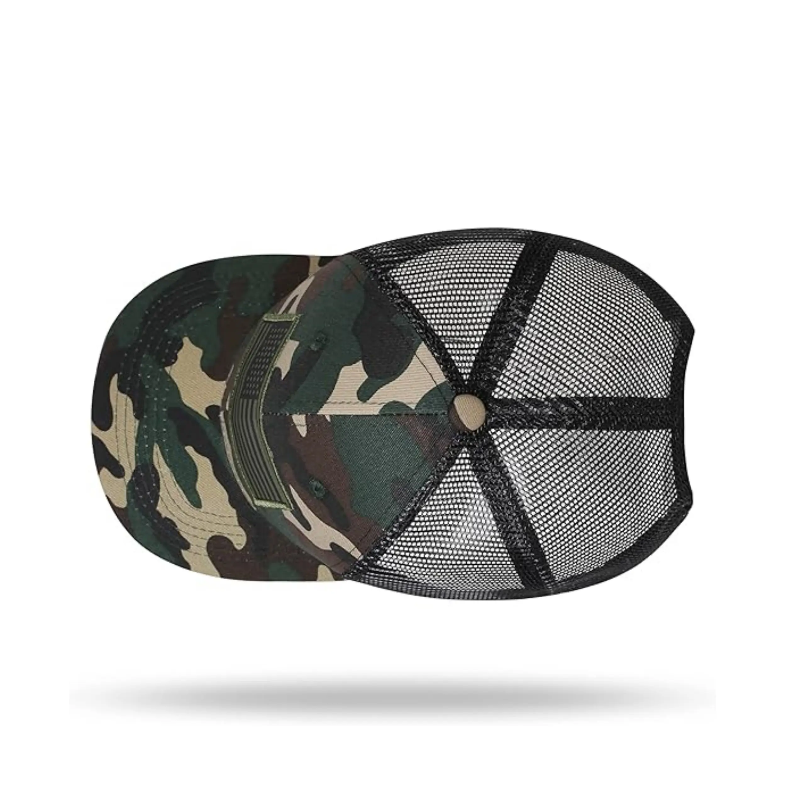 Plain Men Camo Baseball Snapback Cap Hat in Bulk Mesh Adjustable Embroidered or Patch Hip Hop Custom Snapback Caps 5