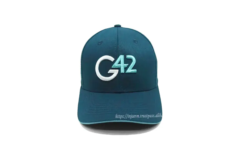 Polyester Made Caps Waterproof Curvel Brim Mid Profile 6 Panels Hats with Custom Logo Gorras 3D Embroidery Custom Made 5