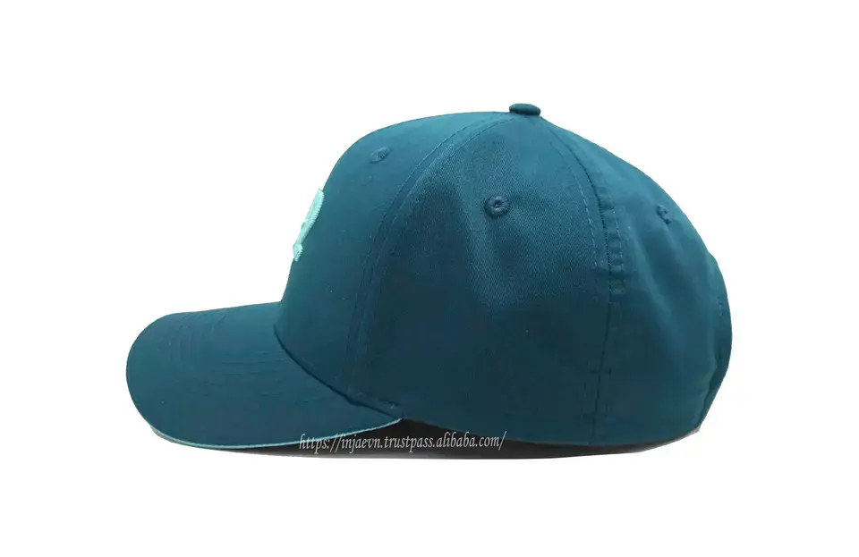 Polyester Made Caps Waterproof Curvel Brim Mid Profile 6 Panels Hats with Custom Logo Gorras 3D Embroidery Custom Made 4