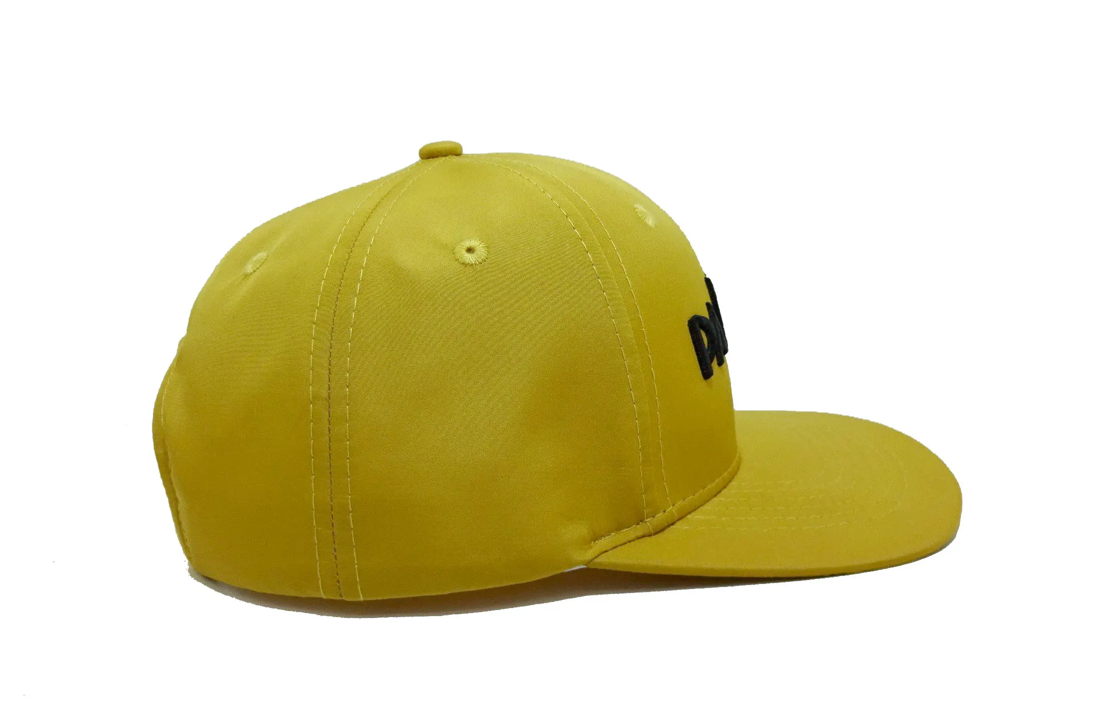 Polyester Snapback Hat Custom Embroidery 3D logo Baseball Caps Curved brim Golf Cap Sport headwear Vietnam Factory 4