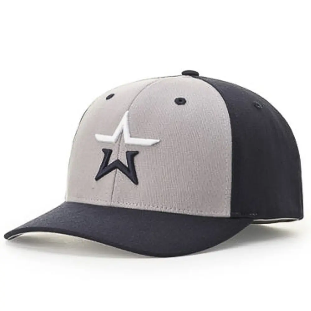 Premium 3D Embroidered Logo Fitted Caps Vietnam MadeTwo Tone Baseball Hat Gorras For Men Women Streetwear Hip Hop Promotion L01 2