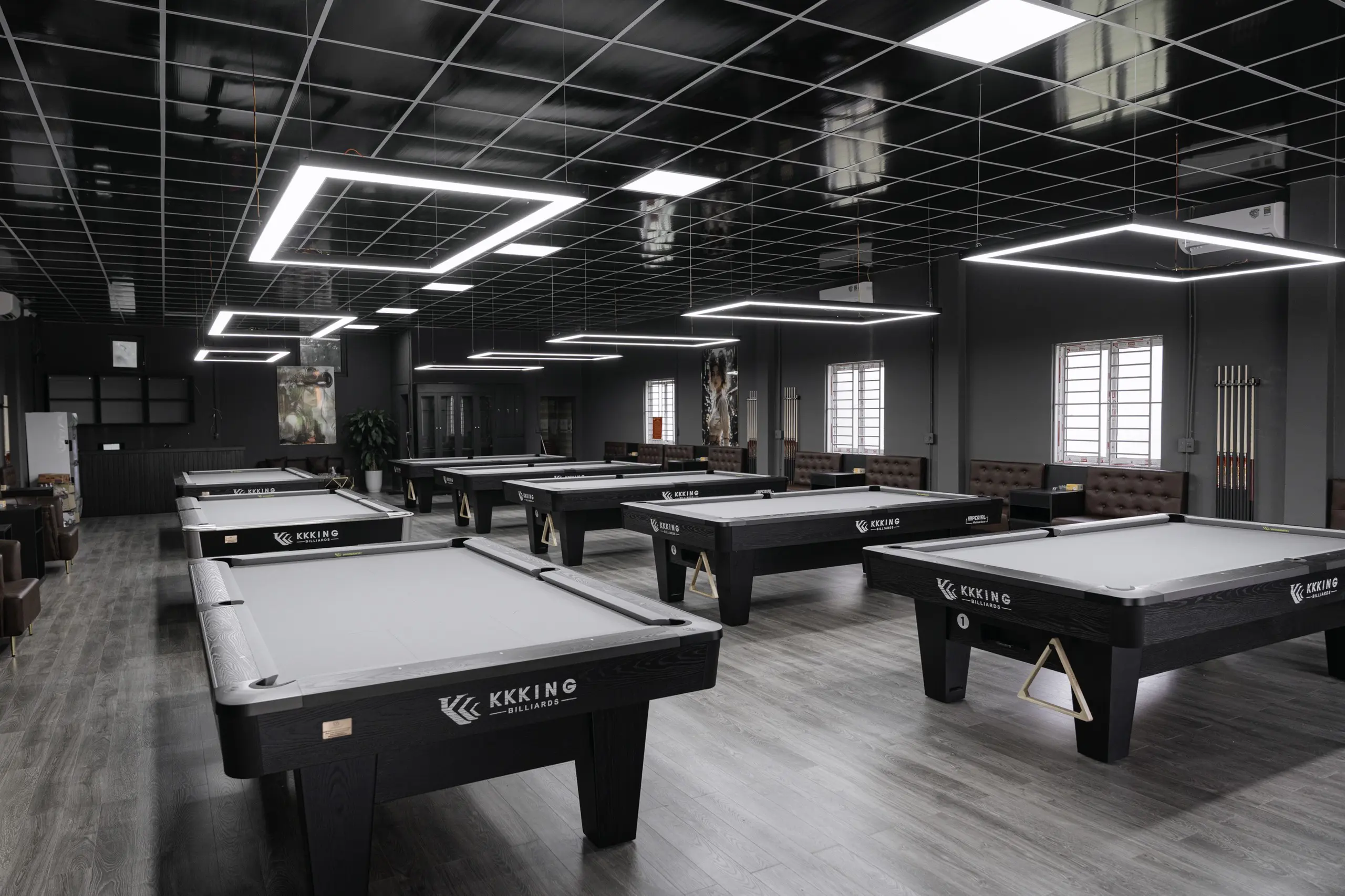Premium 9ft Pool Table with Slate Bed Matacao Stone for Professional Billiard Experience 6