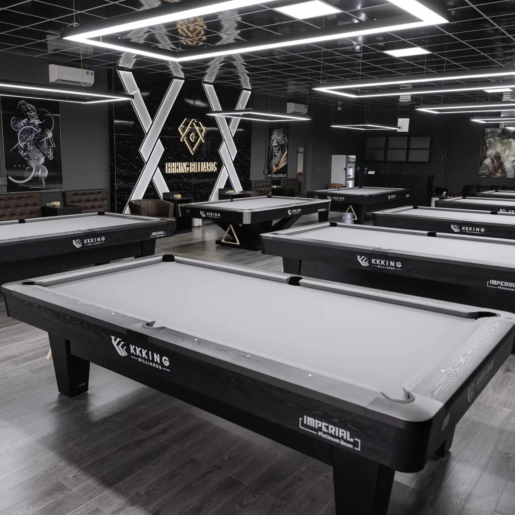 Premium 9ft Pool Table with Slate Bed Matacao Stone for Professional Billiard Experience 1