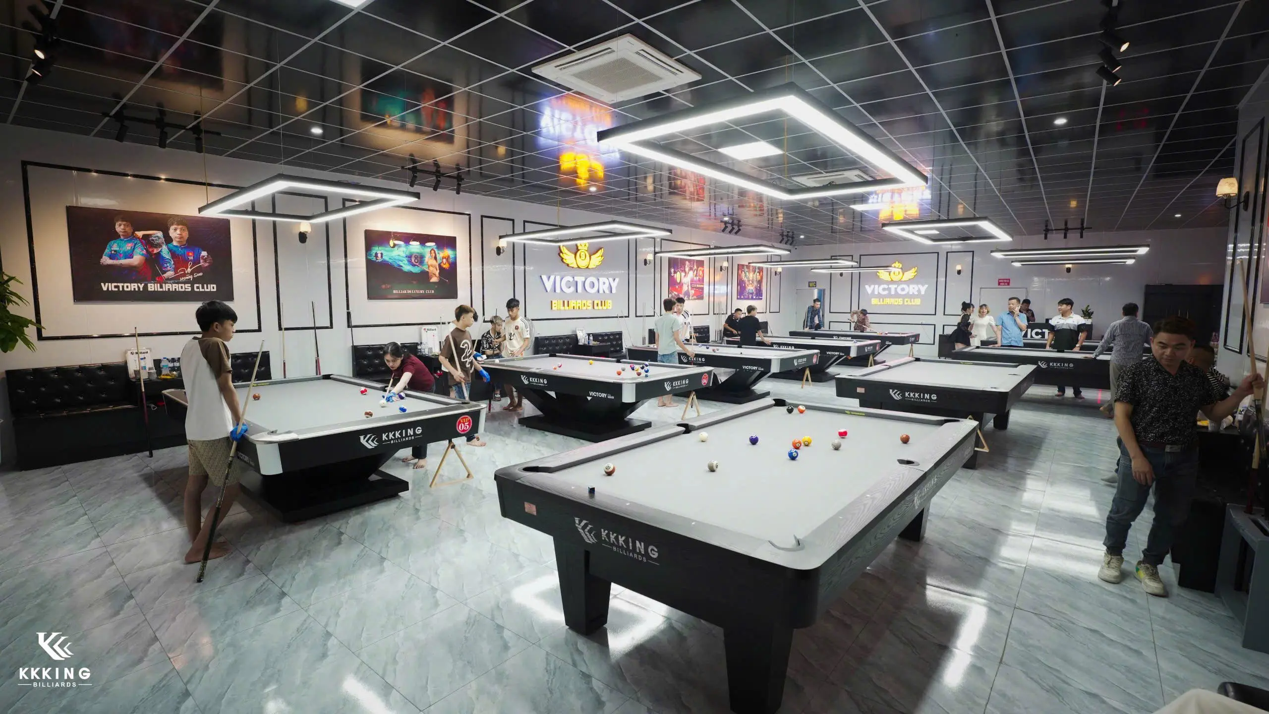 Premium 9ft Pool Table with Slate Bed Matacao Stone for Professional Billiard Experience 3