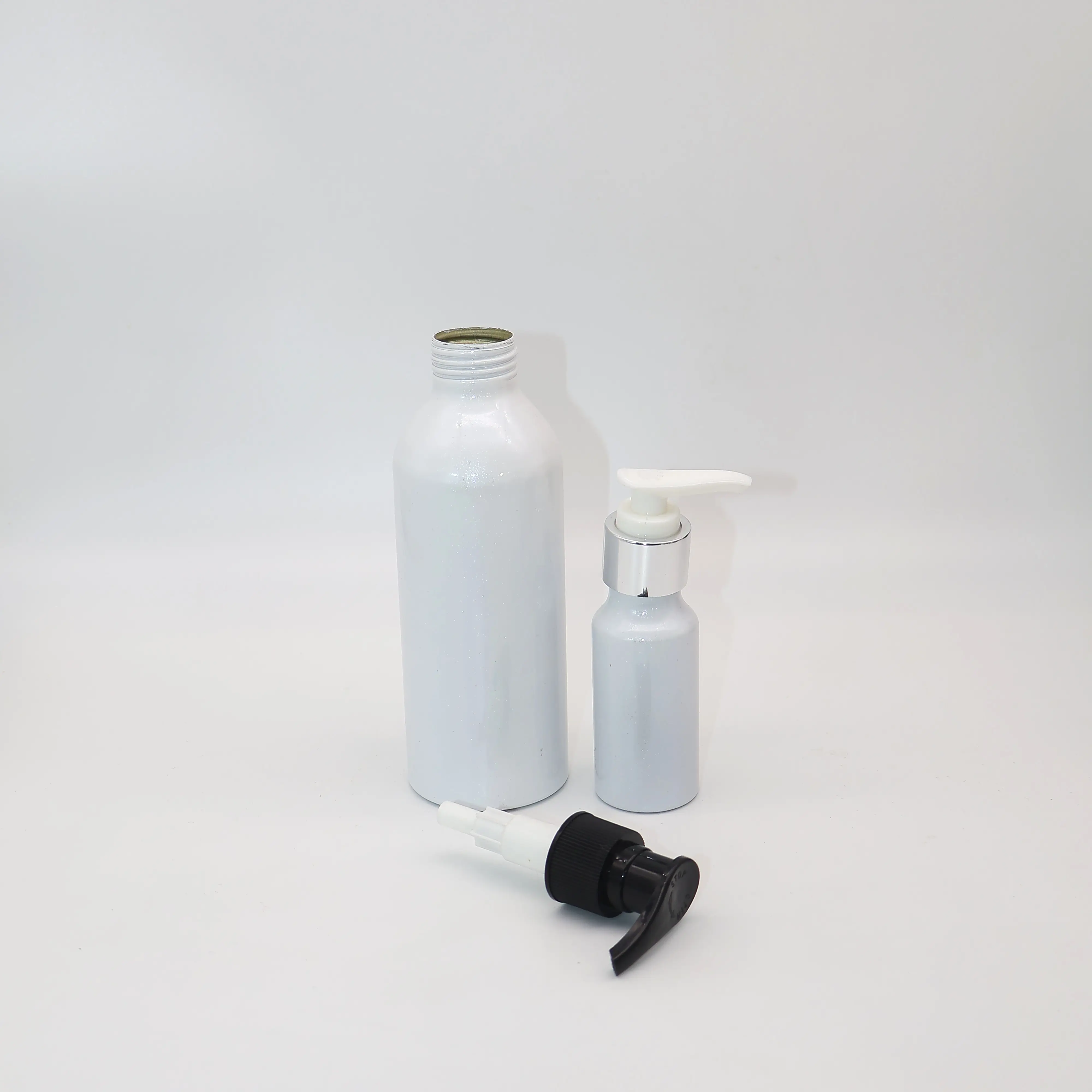 Premium Aluminum Cosmetic Bottle Vietnam Manufacturer High Quality Metal Bottle For Shampoo Conditioner Liquid 5