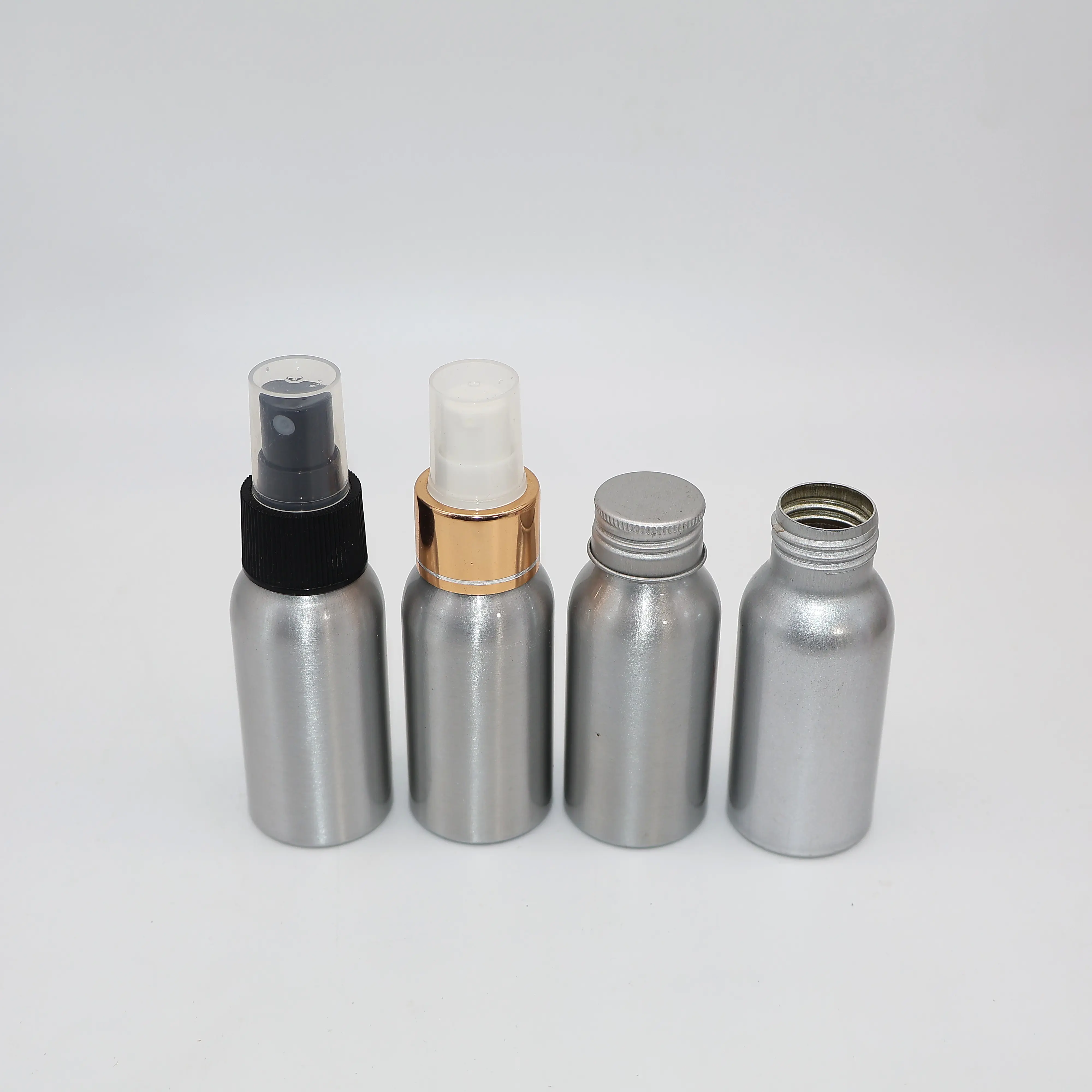Premium Aluminum Cosmetic Bottle Vietnam Manufacturer High Quality Metal Bottle For Shampoo Conditioner Liquid 6