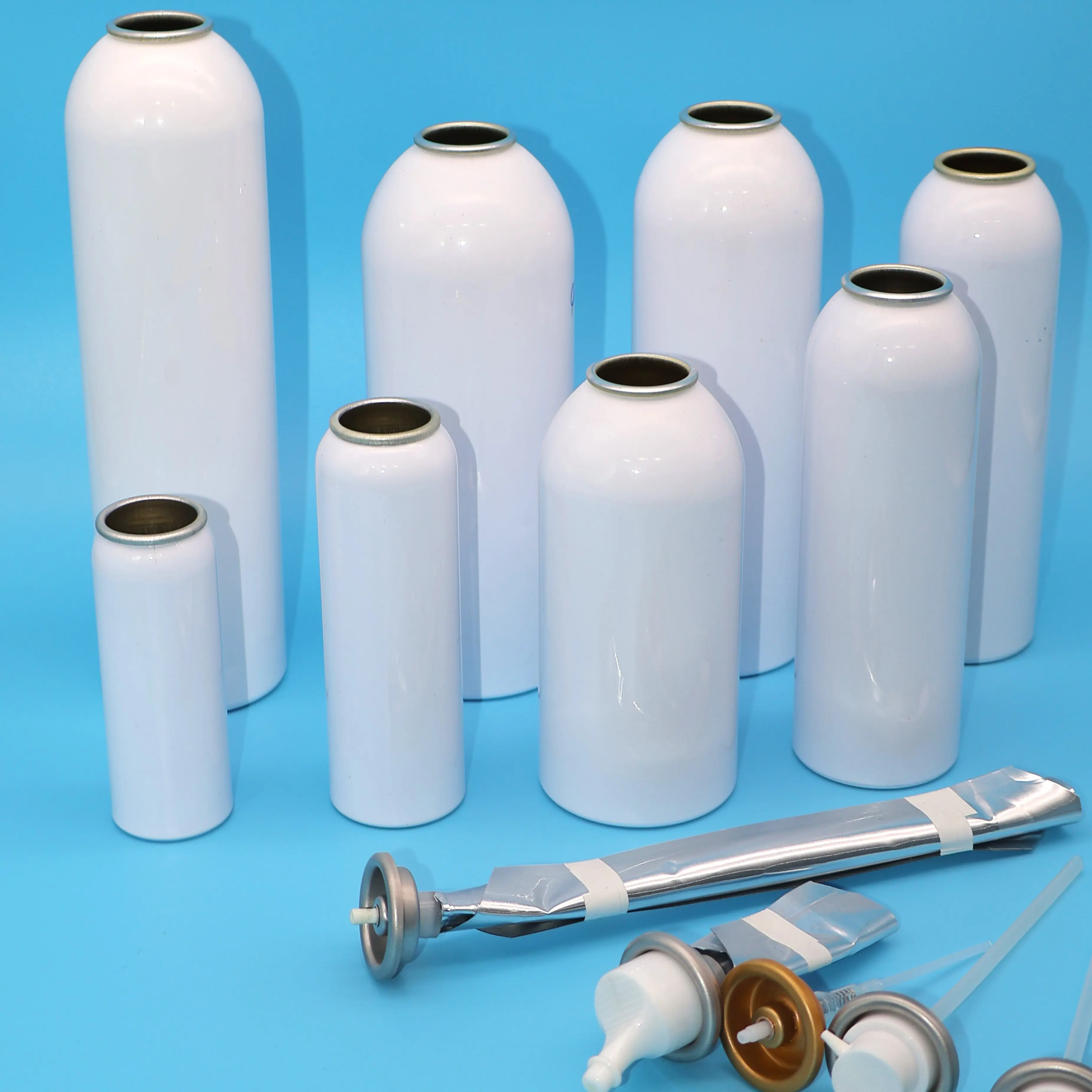 Premium Elegant Metal Hair Spray Bottles Aluminum Aerosol Spray Can From Vietnam Manufacturer Cosmetic Bottle Factory