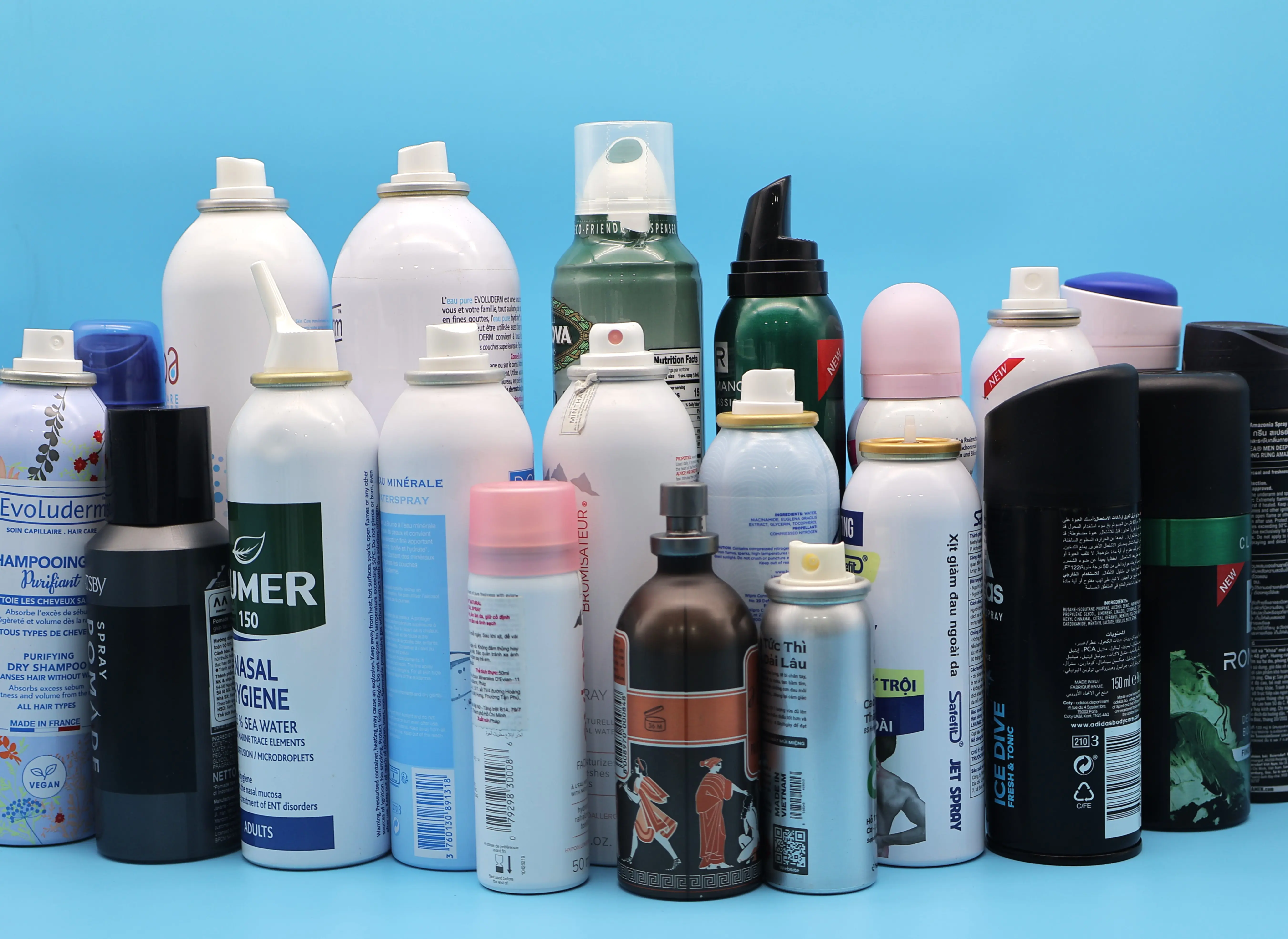 Premium Elegant Metal Spray Bottles Aluminum Aerosol Spray Can From Vietnam Manufacturer Cosmetic Bottle Factory 6