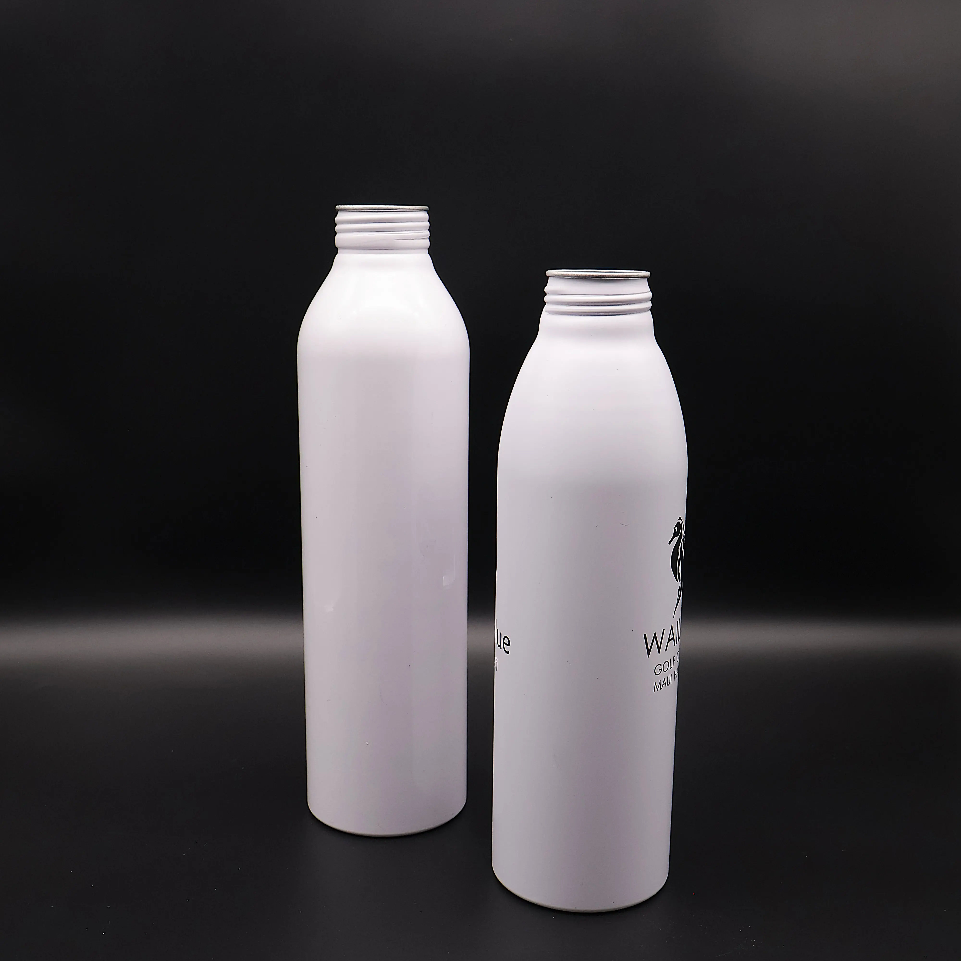 Premium Sleek Durable Aluminum Metal Mineral Water Bottles Vietnam Wholesale Lightweight Reusable Beverage Liquid Packaging 3