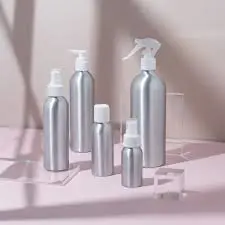 Premium Wholesale Liquid Essence Aluminum Water Bottle Vietnam Manufactured Metal Bottle For Shampoo Conditioner Liquid 2