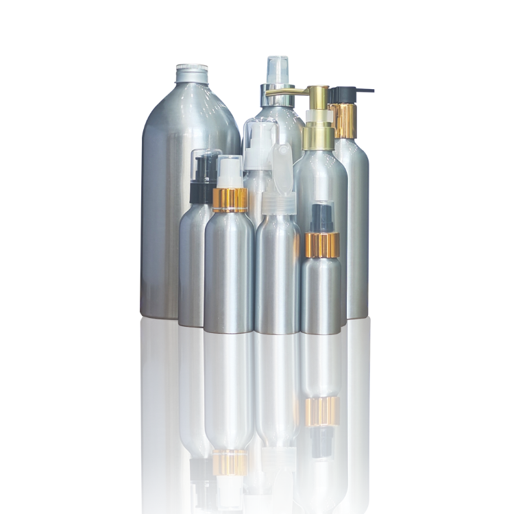 Premium Wholesale Liquid Essence Aluminum Water Bottle Vietnam Manufactured Metal Bottle For Shampoo Conditioner Liquid 1