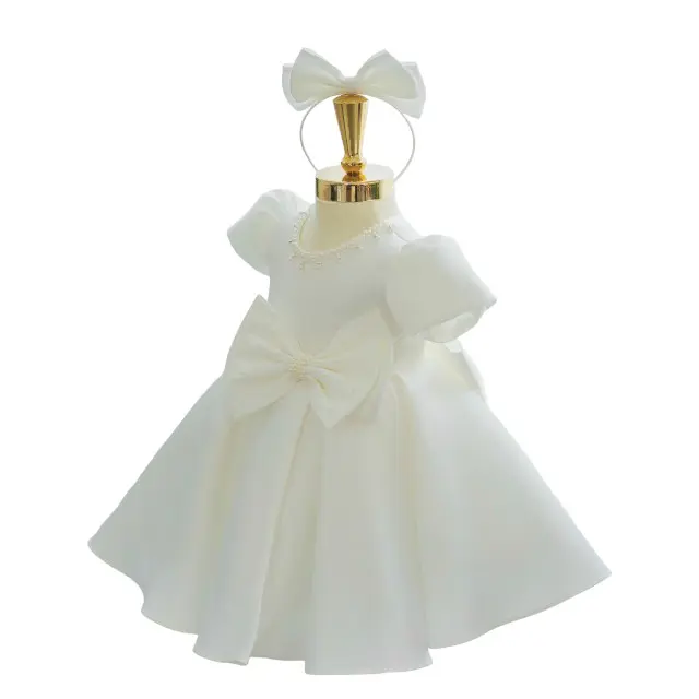 Princess Dress Quick Shipping Ready-to-Ship Fashion Show for Baby Birthday Celebration Elegant Sophisticated Stylish Cute Luxury
