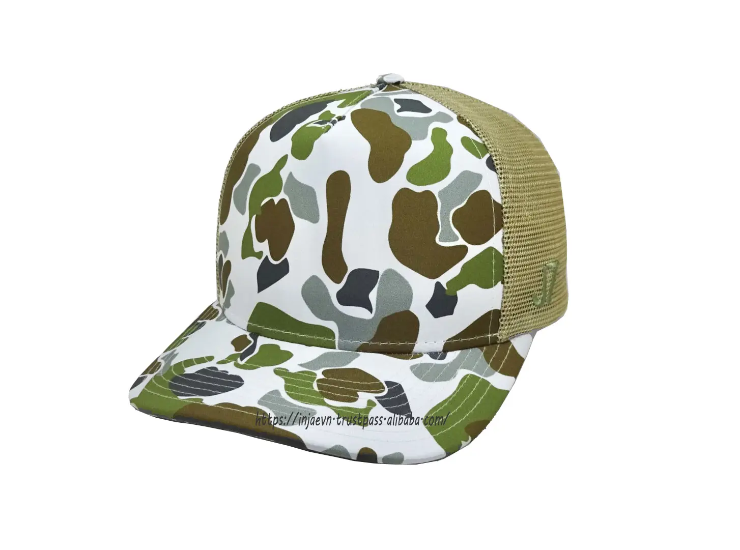 Printing Camo Promotional Hat Sport Dad Cap Leather Logo Ri 112 Trucker Hats Camo Snapback Caps Custom Vietnam Factory 4