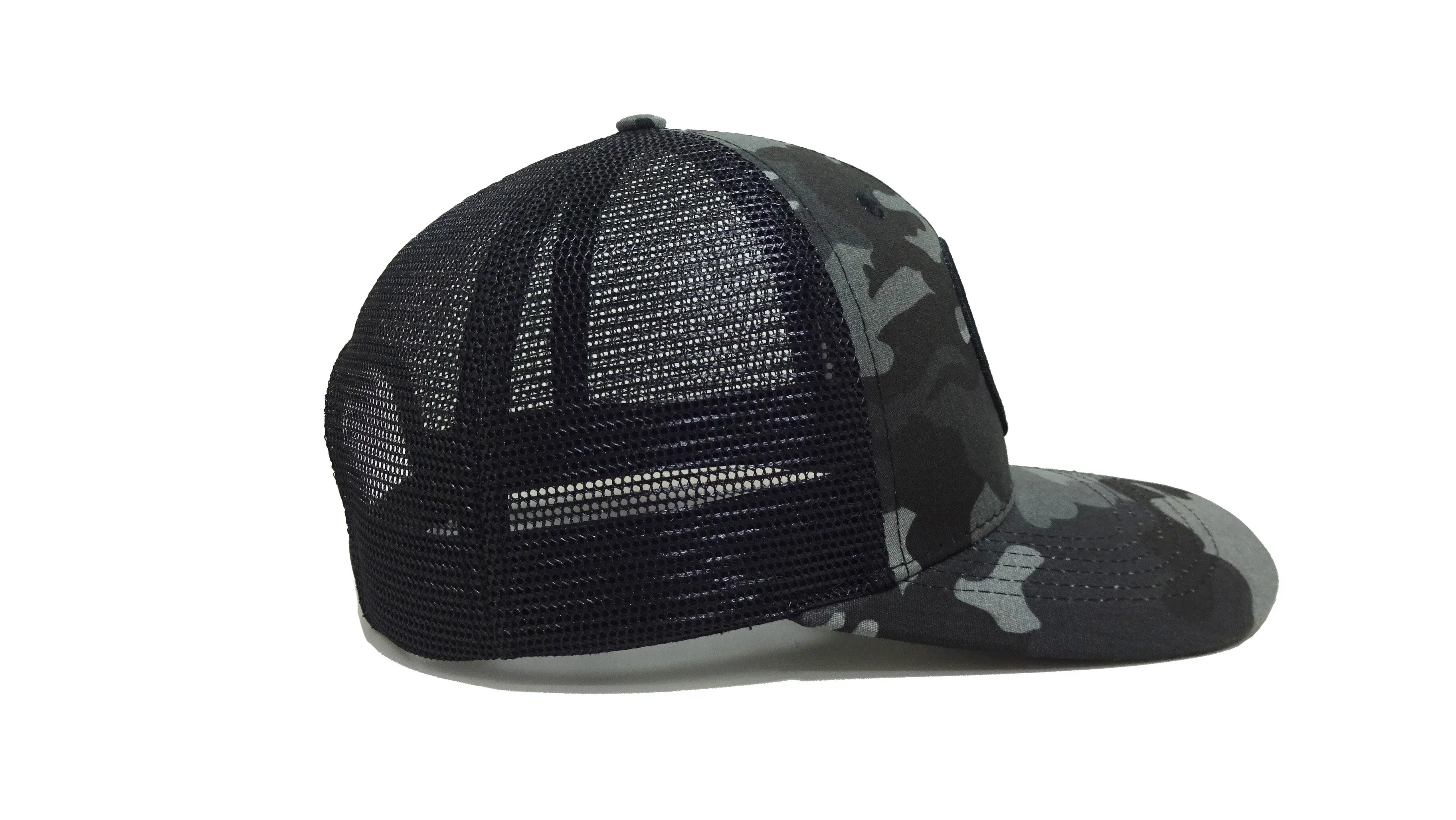 Printing Camo Promotional Hat Sport Dad Cap Woven Logo Ri112 Trucker Hats Camo Snapback Caps Custom Vietnam Factory 5