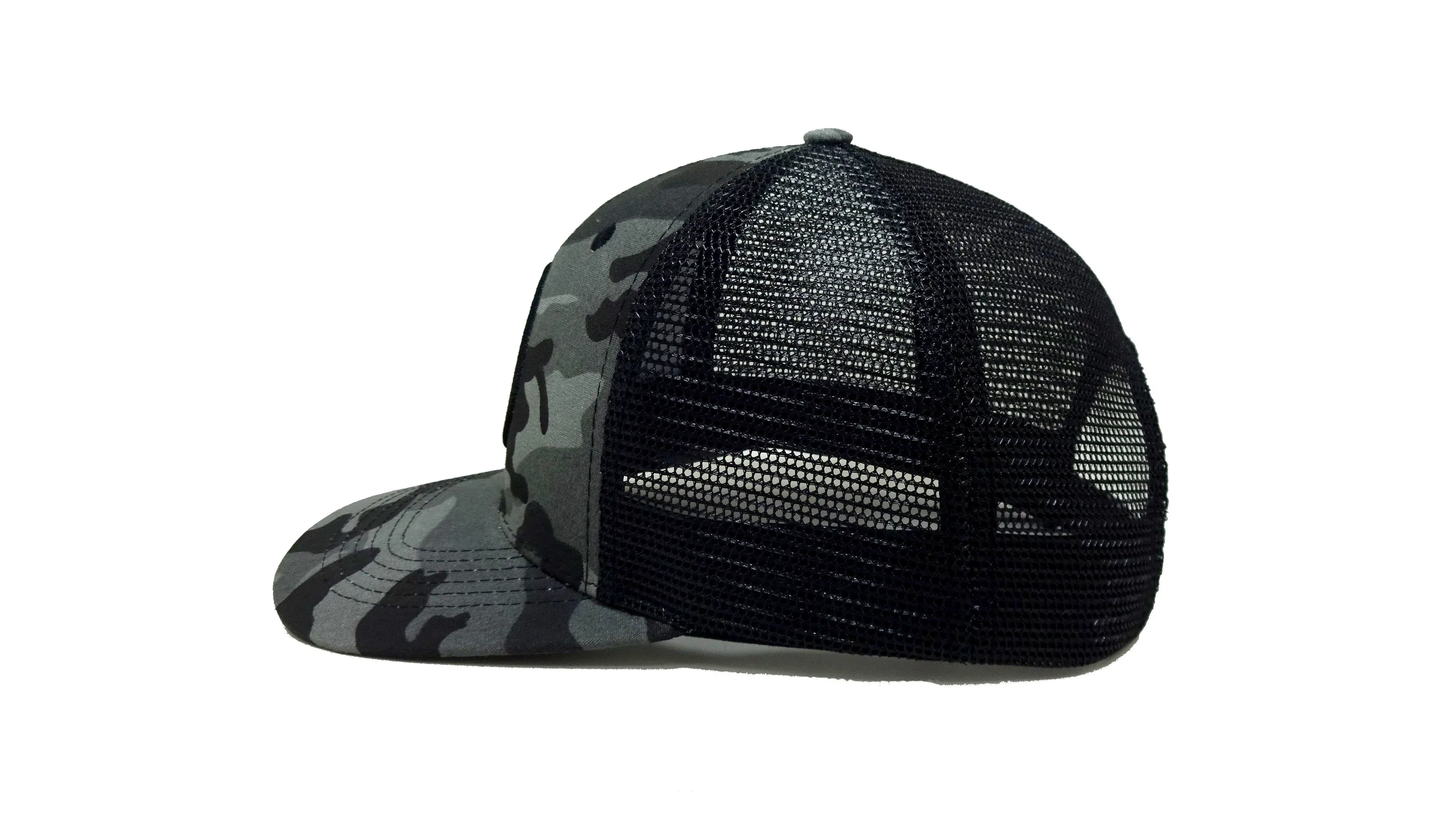 Printing Camo Promotional Hat Sport Dad Cap Woven Logo Ri112 Trucker Hats Camo Snapback Caps Custom Vietnam Factory 2