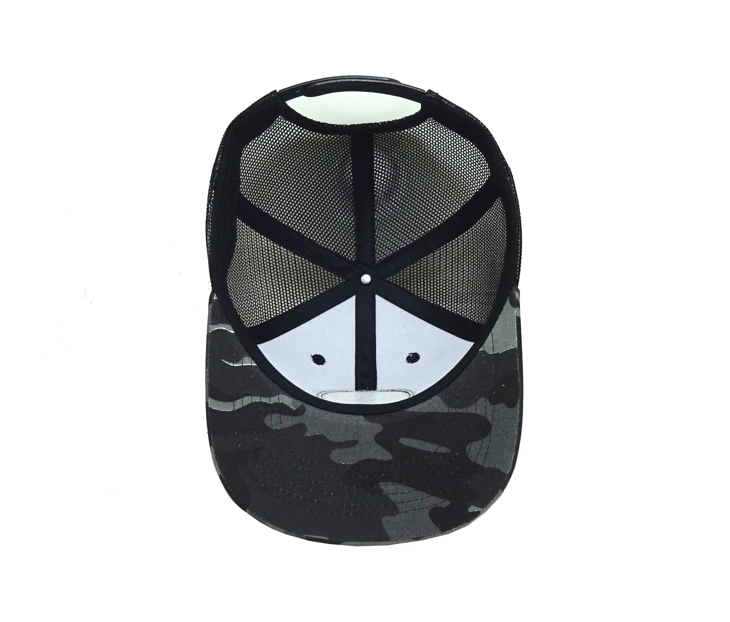 Printing Camo Promotional Hat Sport Dad Cap Woven Logo Ri112 Trucker Hats Camo Snapback Caps Custom Vietnam Factory 3