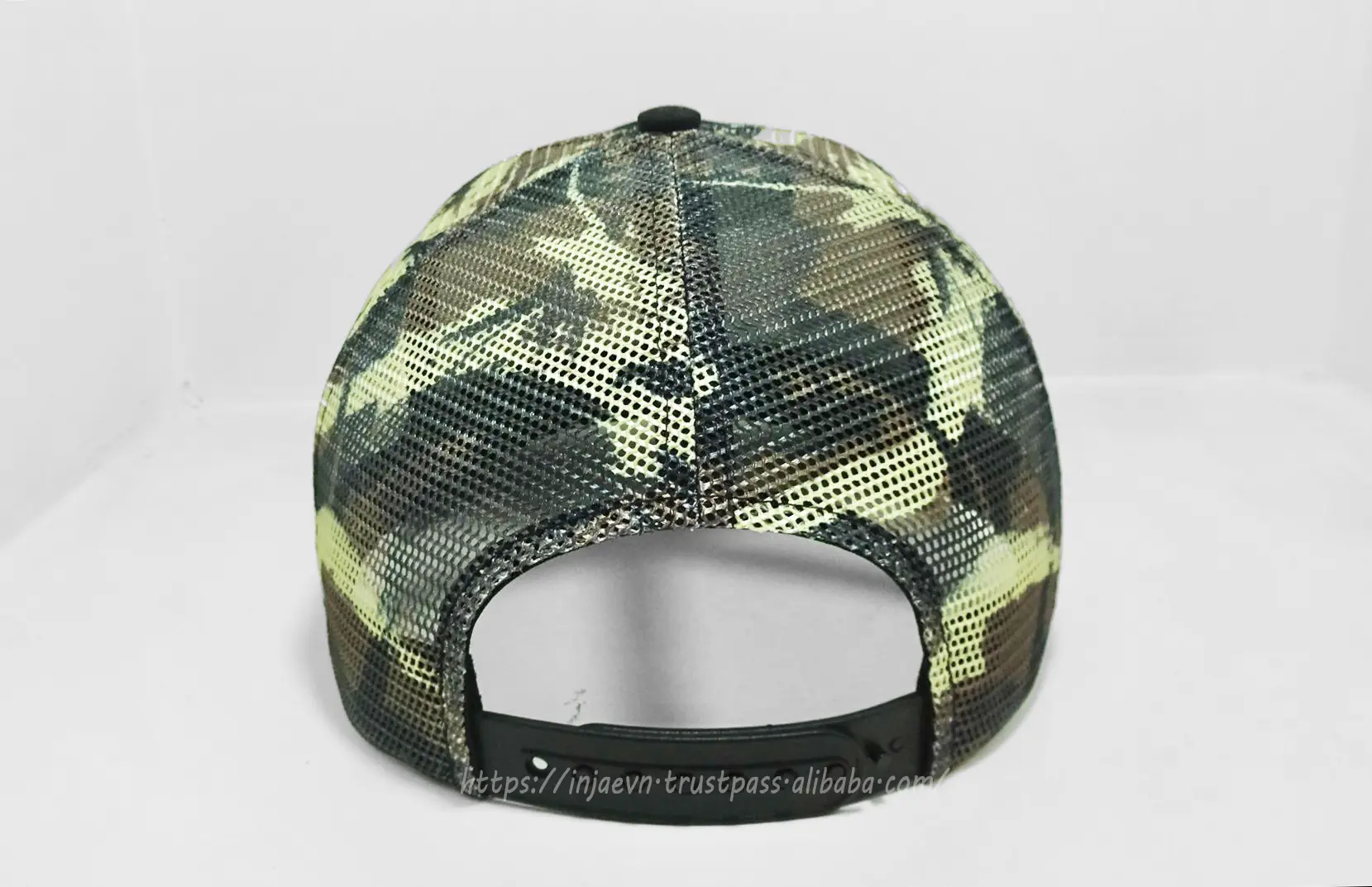 Printing Mesh Promotional Hat Sport Dad Cap Leather Logo Trucker Hats Camo Snapback Caps Custom Vietnam Factory 4