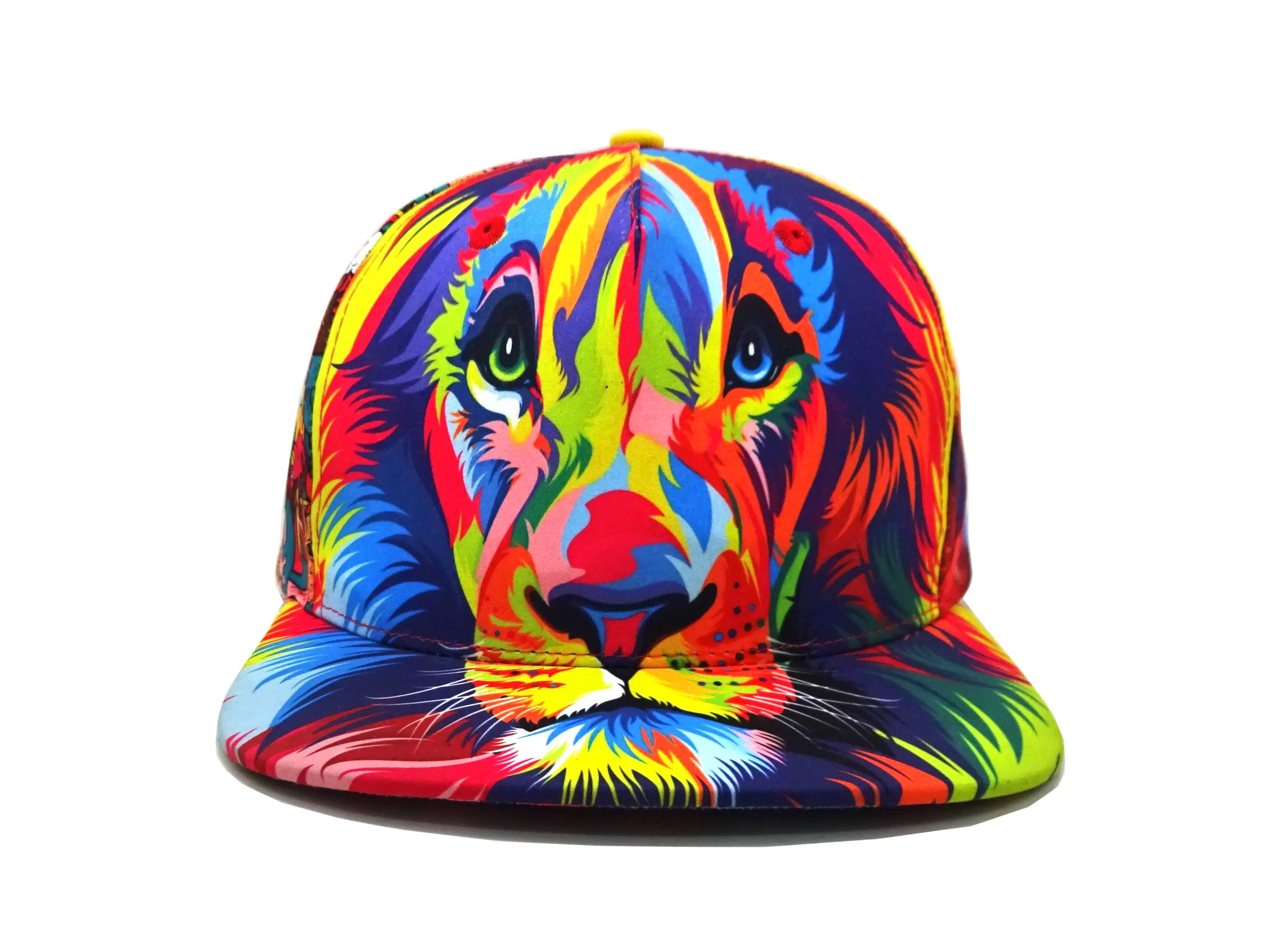Printing Polyester Snapback Hat Flat Bill Breathable Baseball Hat Custom Design Logo gorras caps hats fitted Caps 2