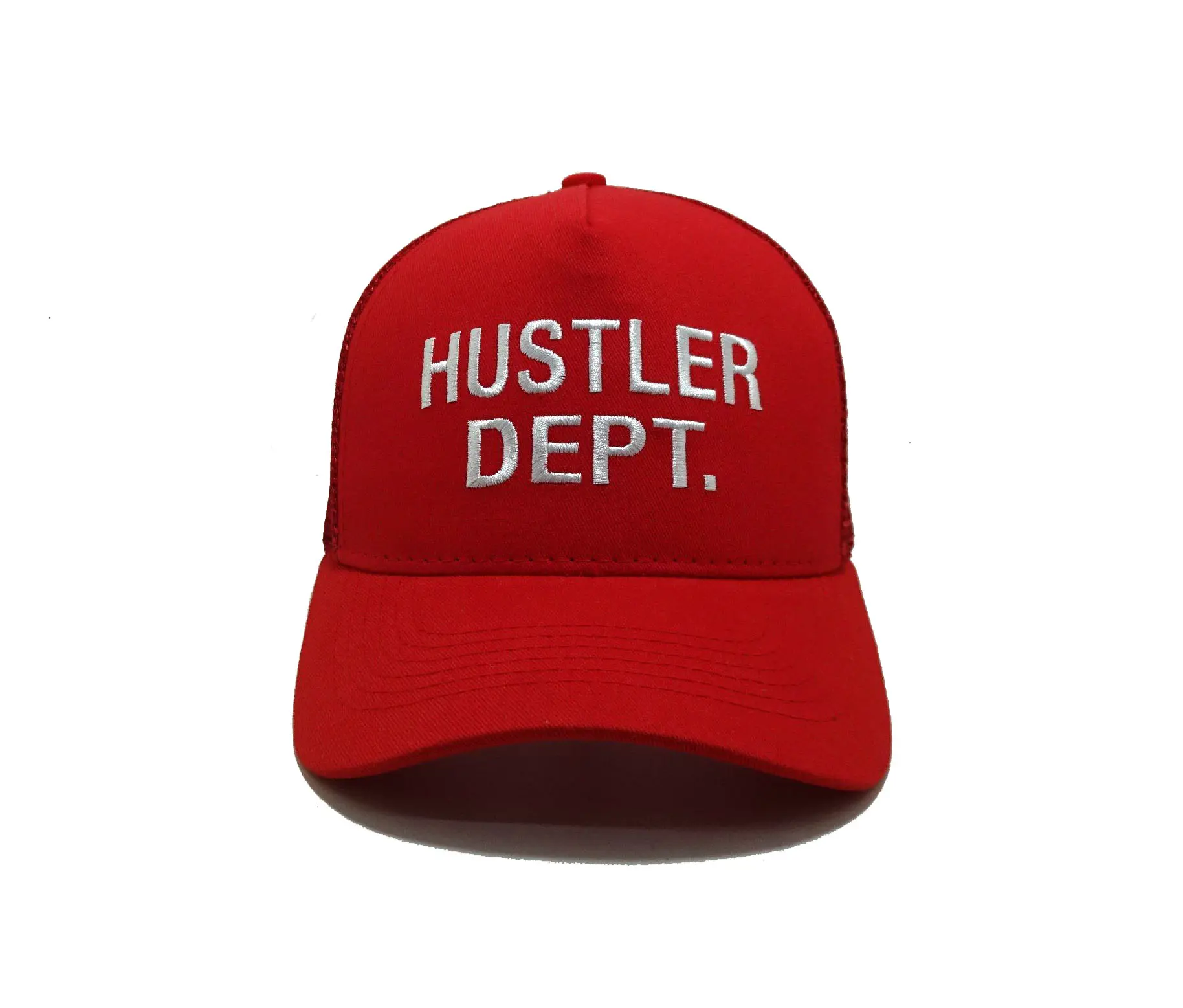 Promotional Custom High Quality Trucker Hat Embroidery Logo Cotton Fabric Mesh Back UV Protection Sports Cap for Unisex 2