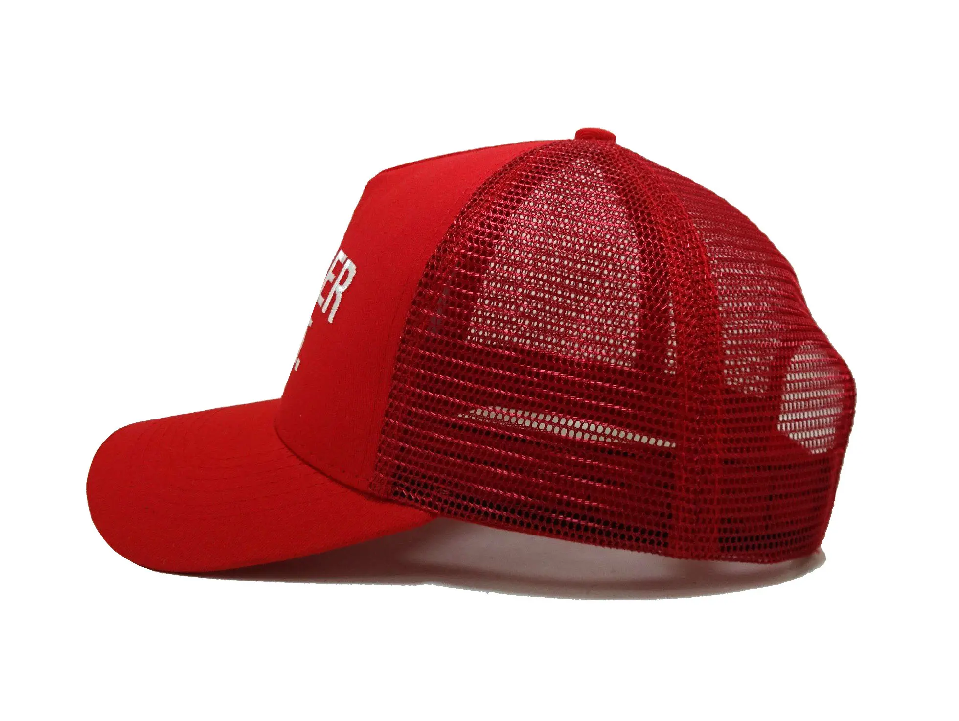 Promotional Custom High Quality Trucker Hat Embroidery Logo Cotton Fabric Mesh Back UV Protection Sports Cap for Unisex 3