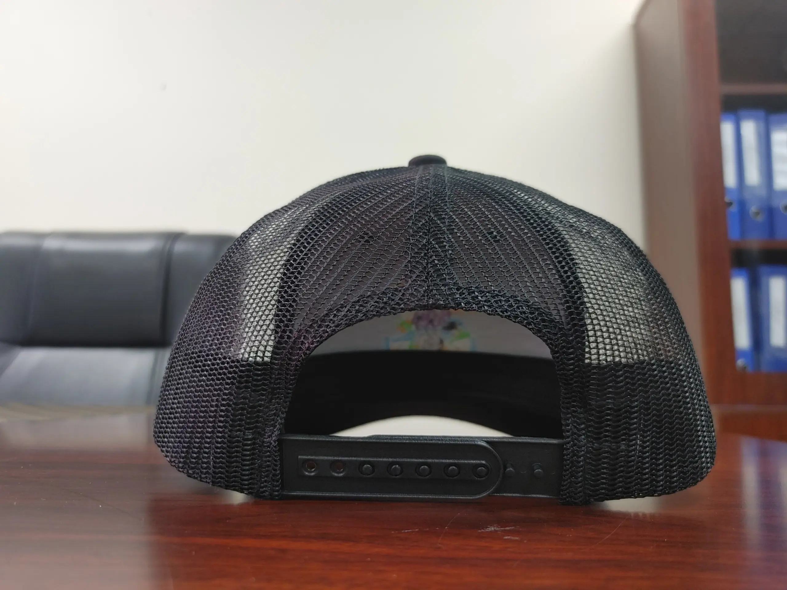 Promotional Film Story  6 Panel Trucker Hats Custom Embroidery Logo Make Hats in Vietnam High Quality and Quickly Shipping 4