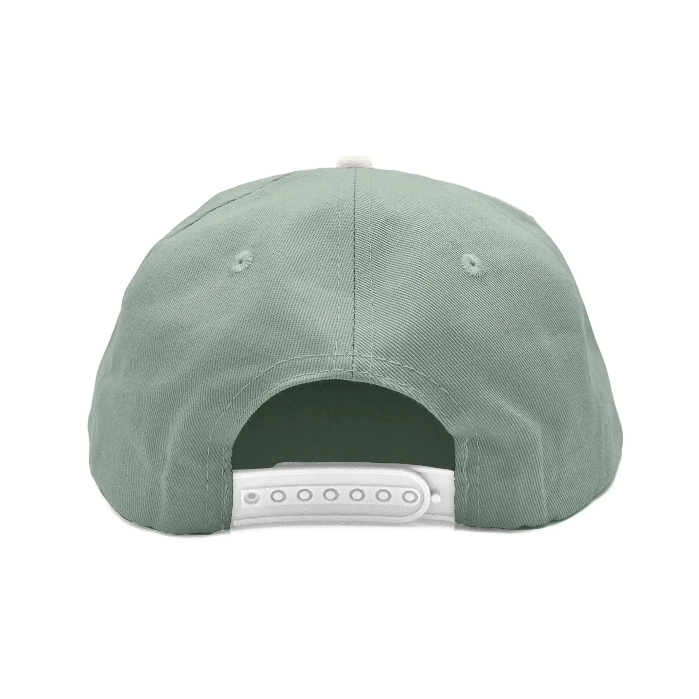 Promotional Flat Visor Two Tone Snapback Cap with Custom Logo High Quality Unstructured Adjustable Sports Cap for Unisex 2