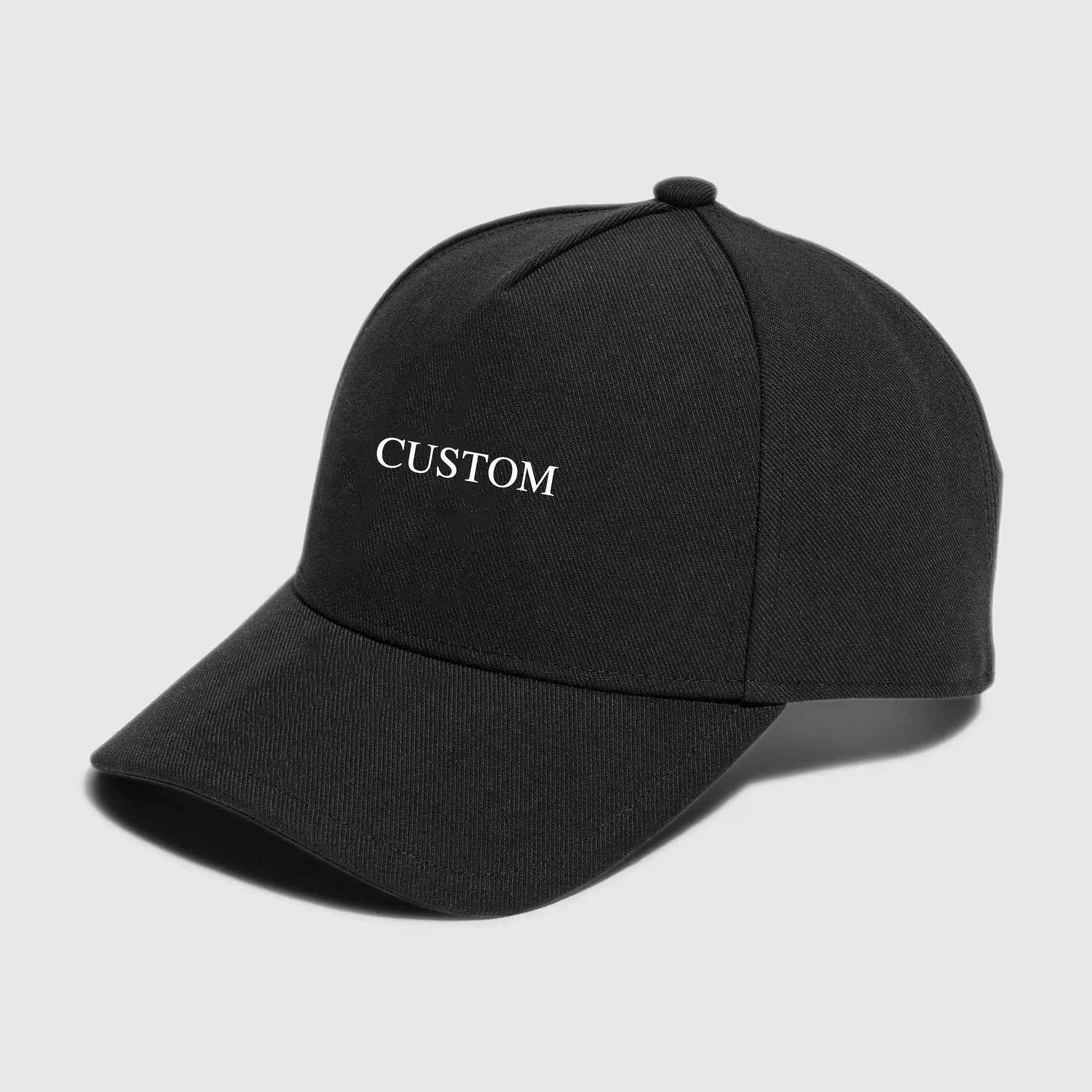 Promotional Plain Blank Baseball Cap Custom Logo 5 Panels Structured Sports Cap for Unisex High Quality Caps in Vietnam