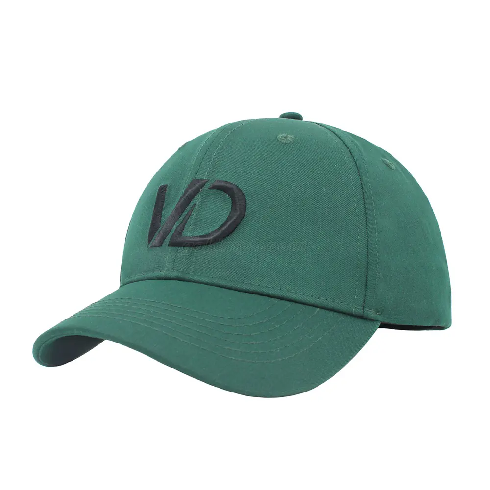 Promotional Sports Cap 3D Embroidery Logo High Quality Baseball Cap 100% Cotton Adjustable Unisex Dad Hat for All Seasons 3