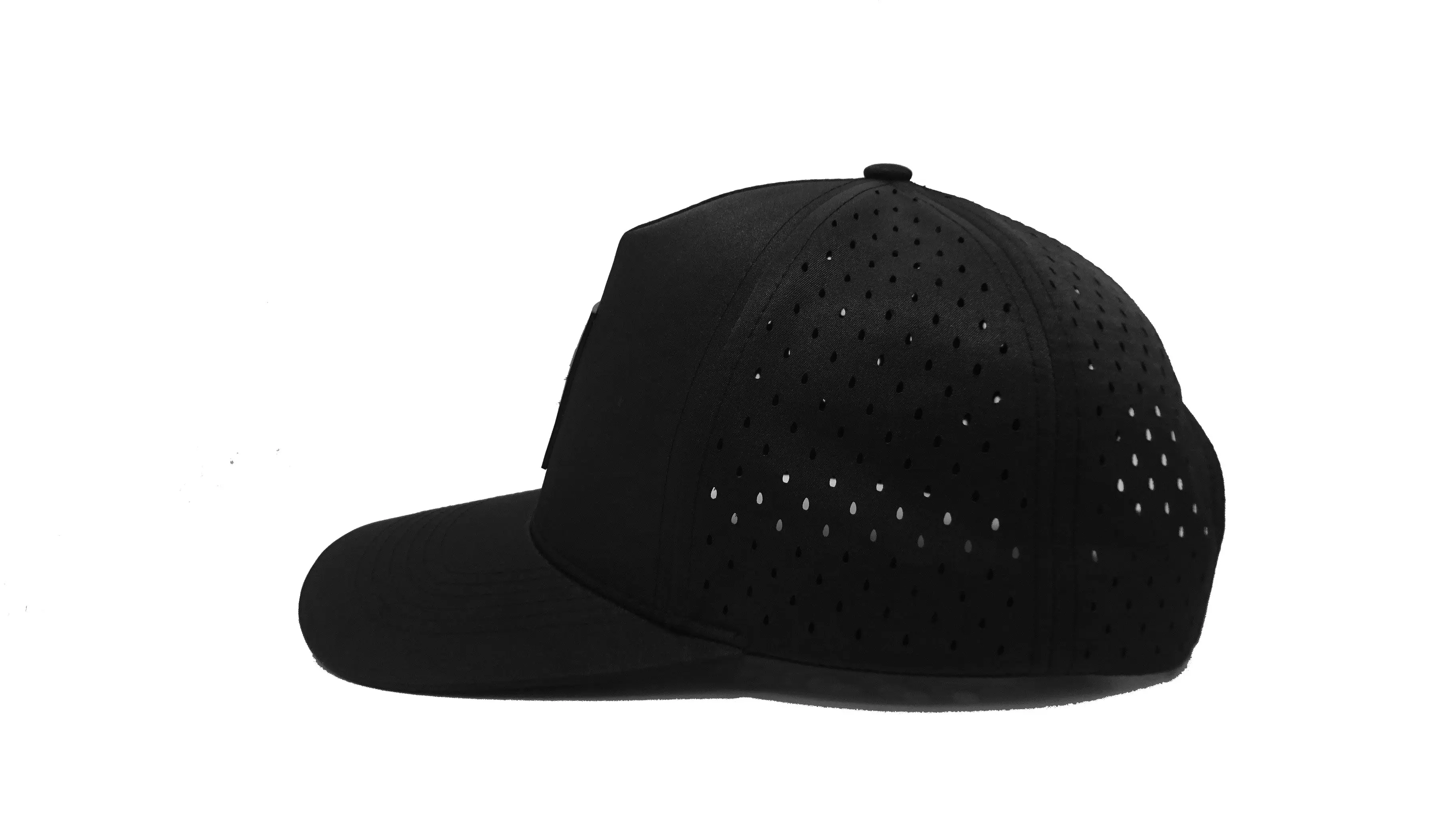 PVC Logo Snapback Hat Polyester Fabric Baseball Hats Golf Caps Vietnam Promotion Business Hat Cap for Man 3