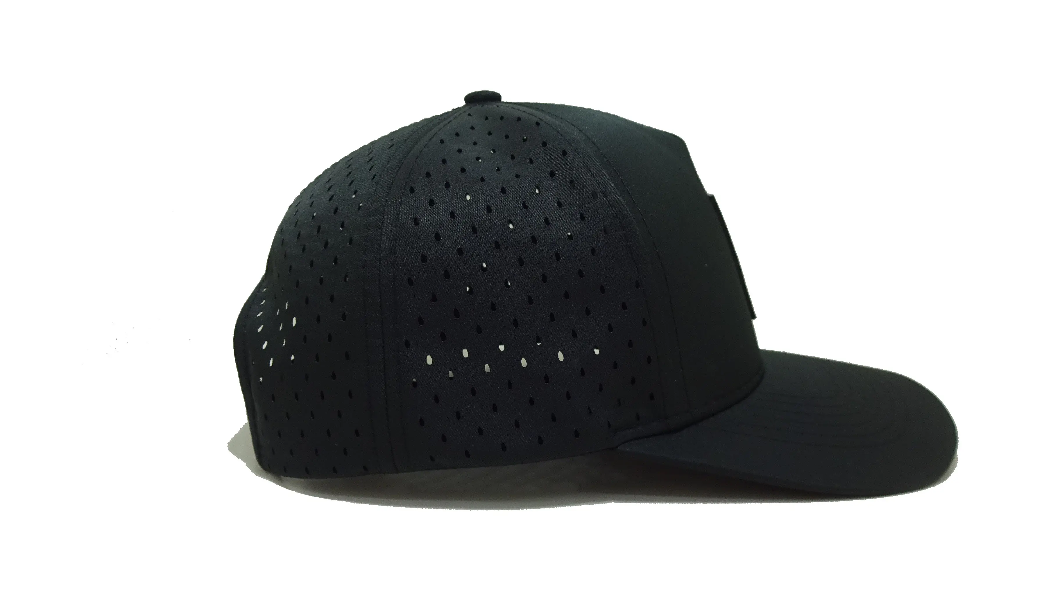 PVC Logo Snapback Hat Polyester Fabric Baseball Hats Golf Caps Vietnam Promotion Business Hat Cap for Man 4