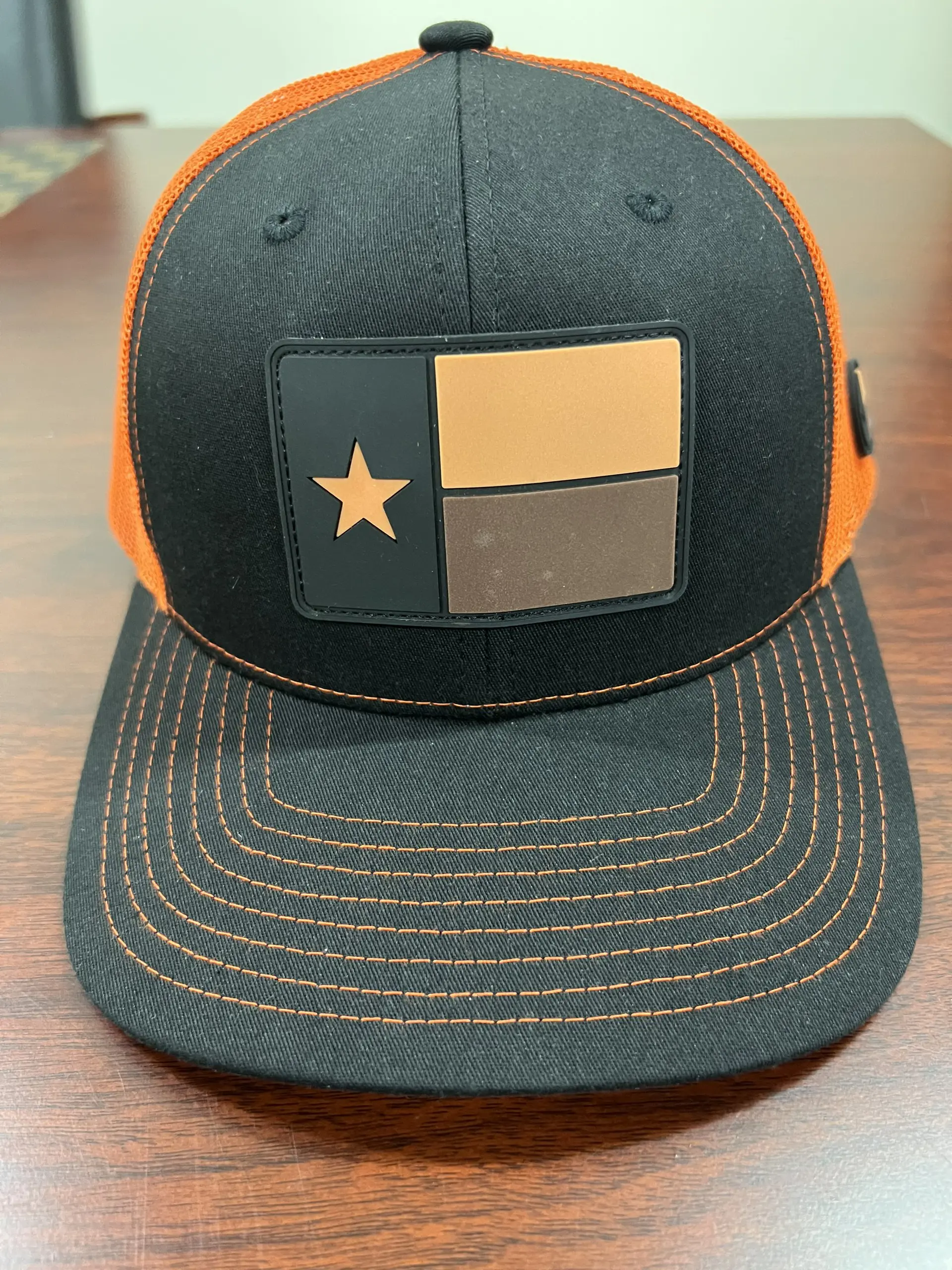 PVC Rubber Logo Custom Brand Business Name Logo Trucker Cap for Men Sport Hats in Vietnam Factory Headwear 4