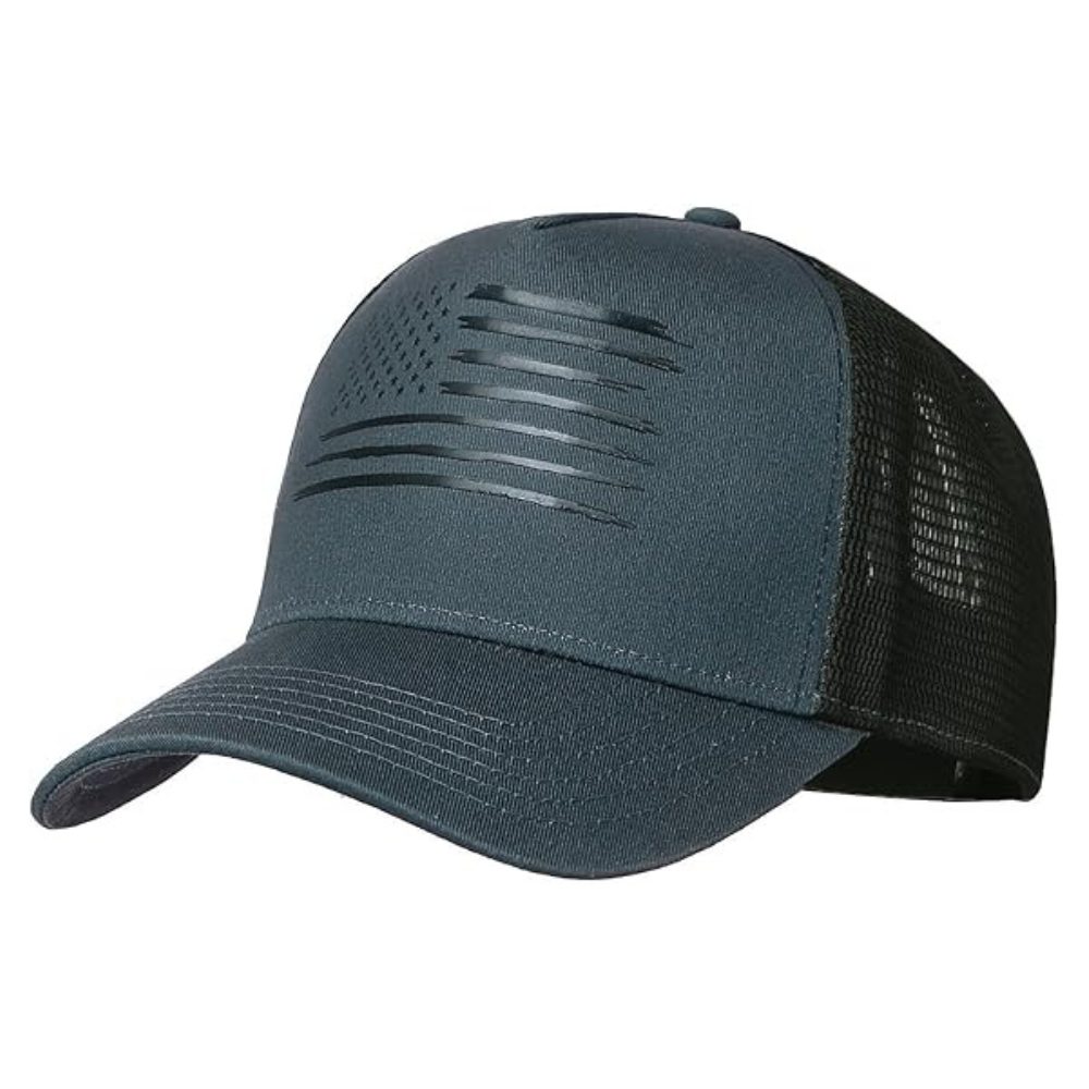 R 112 Trucker Hat 5 Panel Gorras Print/Embroidered Logo On Front Side Structured Caps Snapback Closure American Flag Curved Brim 4