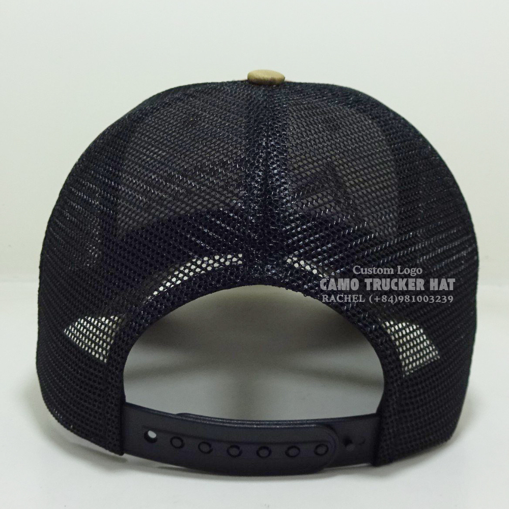 R 112/Y 6006 3D Embroidered Camouflage Trucker Hats 6 Panel Curved Brim Adjustable Snapback For Event Give Away Vietnam Headwear 7