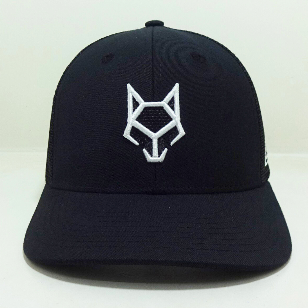 R 112 /Y 6606 Trucker Hats 6 Panel 3D Embroidered Logo On Front and Patch Left Side Slightly Curved Brim Caps Structured Gorras 2