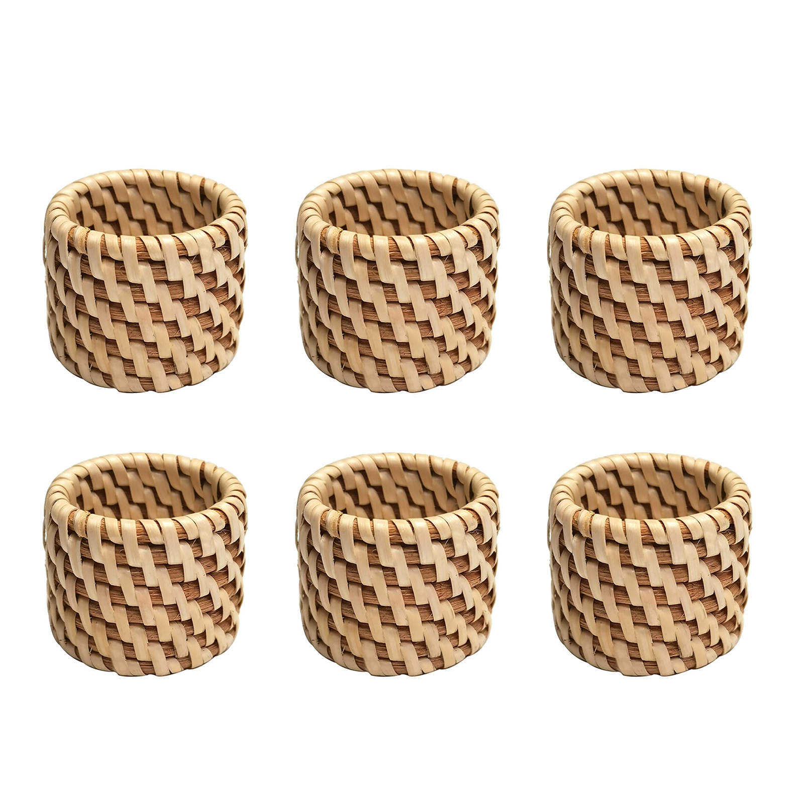 Rattan Napkin Ring Made in Vietnam Eco-friendly material for home and tableware decoration Wholesale 1