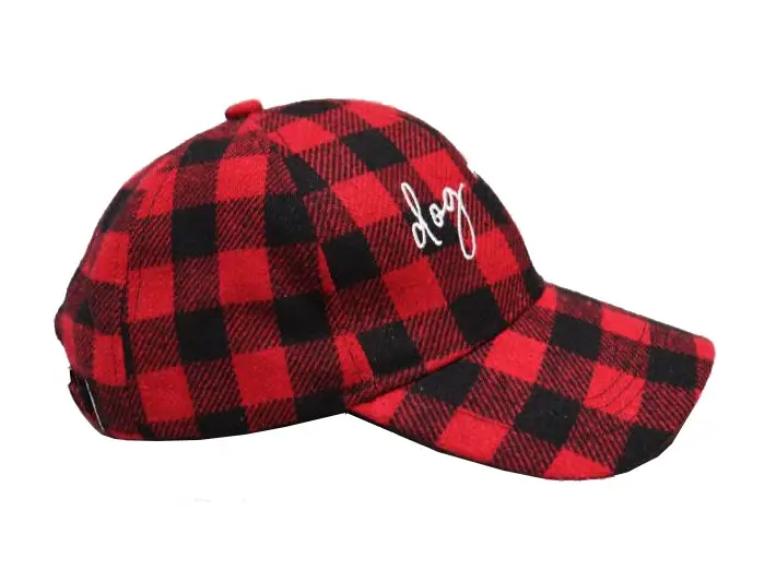 Red Color High Quality Low Profile Curved Brim Baseball Cap in Vietnam Factory 3