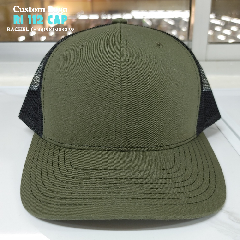 Ri 112 Custom Your Logo on Plain Cap Street Style With Woven EmBroidery Leather Patches for Outdoor for Men and Women All Ages 2