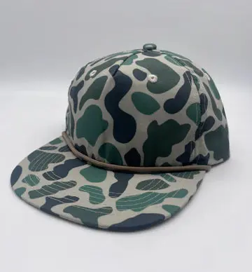 Ri 256 Old School Camo High Quality Snapback Cap Custom Logo Wholesale Ducks Camo Hip Hop Fashion Promotional Sports Cap 4
