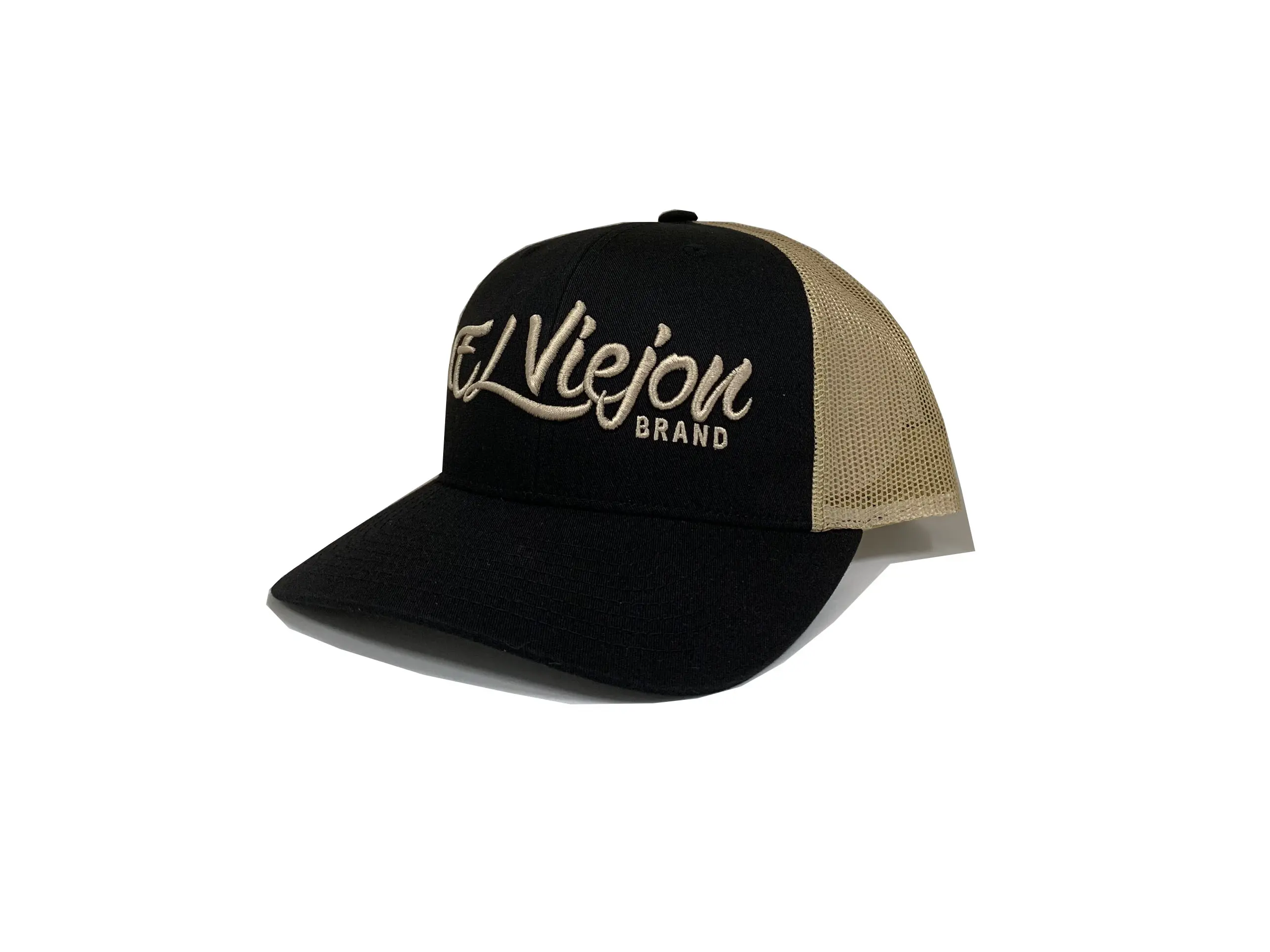 Richardson 112 Embroidery Logo Trucker Hat Custom 3D Logo Embroidery Snapback Caps Khaki Mesh High Quality 2