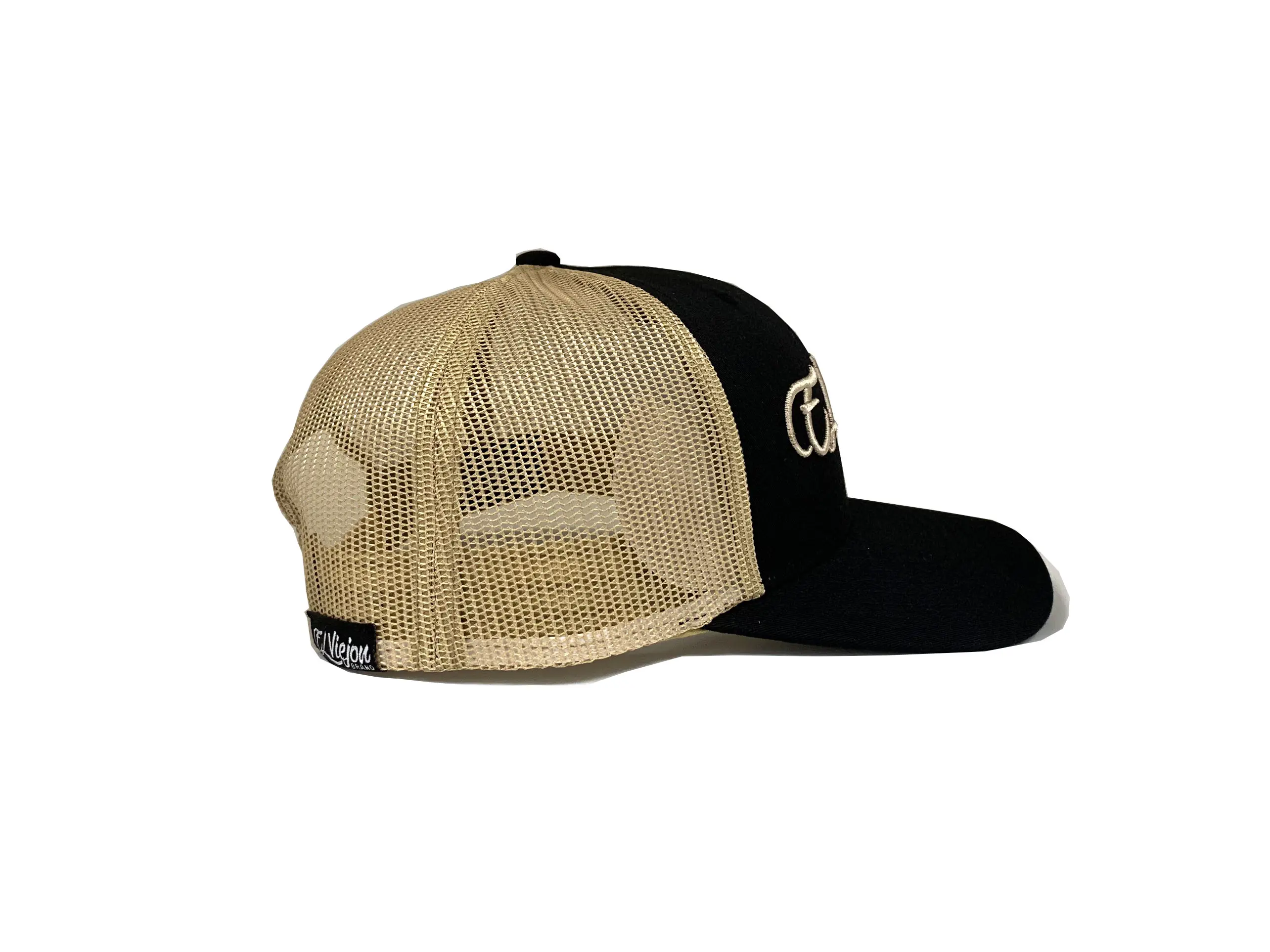 Richardson 112 Embroidery Logo Trucker Hat Custom 3D Logo Embroidery Snapback Caps Khaki Mesh High Quality 5