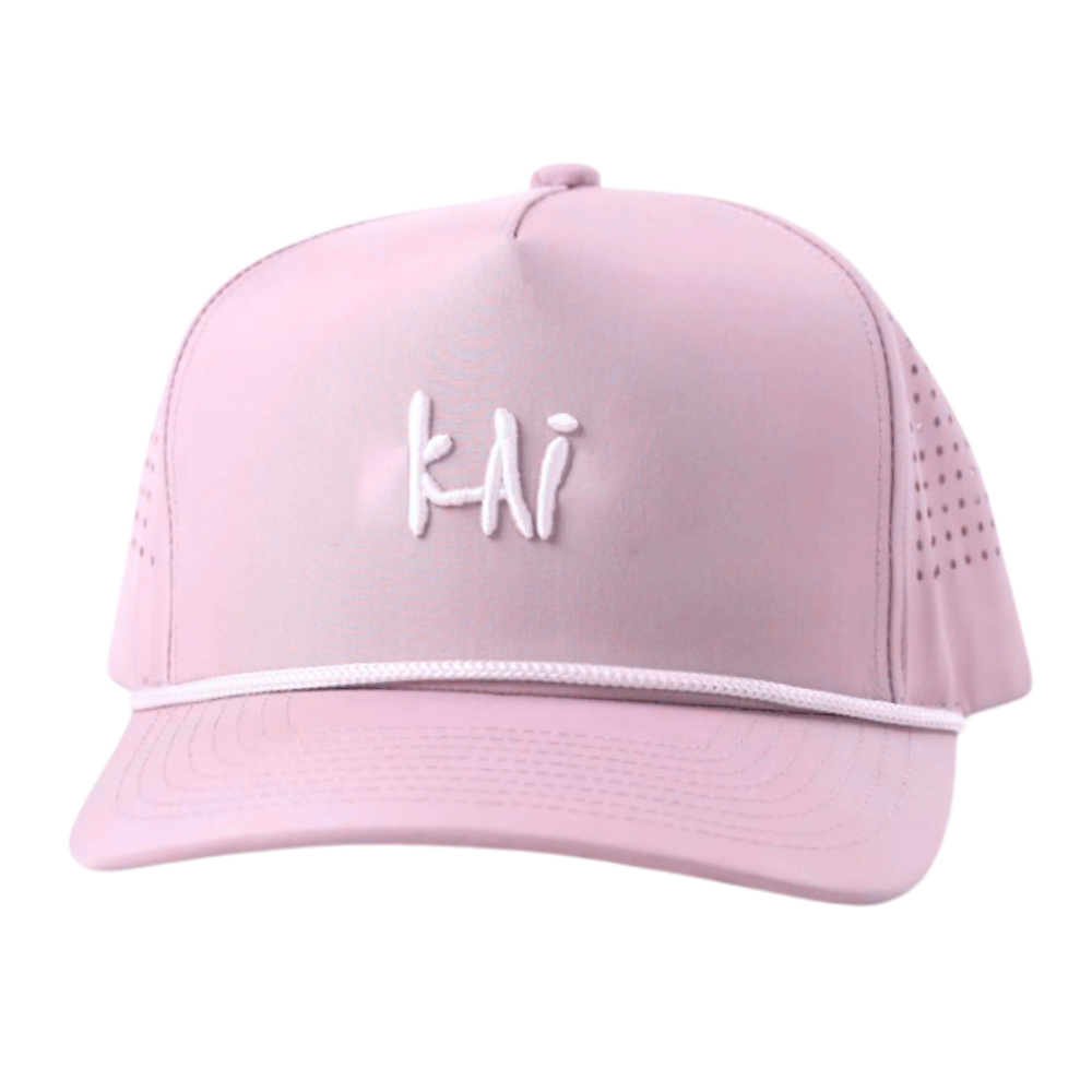 Rope Hat Waterproof Laser Cut Hole Perforated Cap 5 Panel Gorras 3D Embroidery/Rubber Logo With Structured Caps Snapback Closure 3