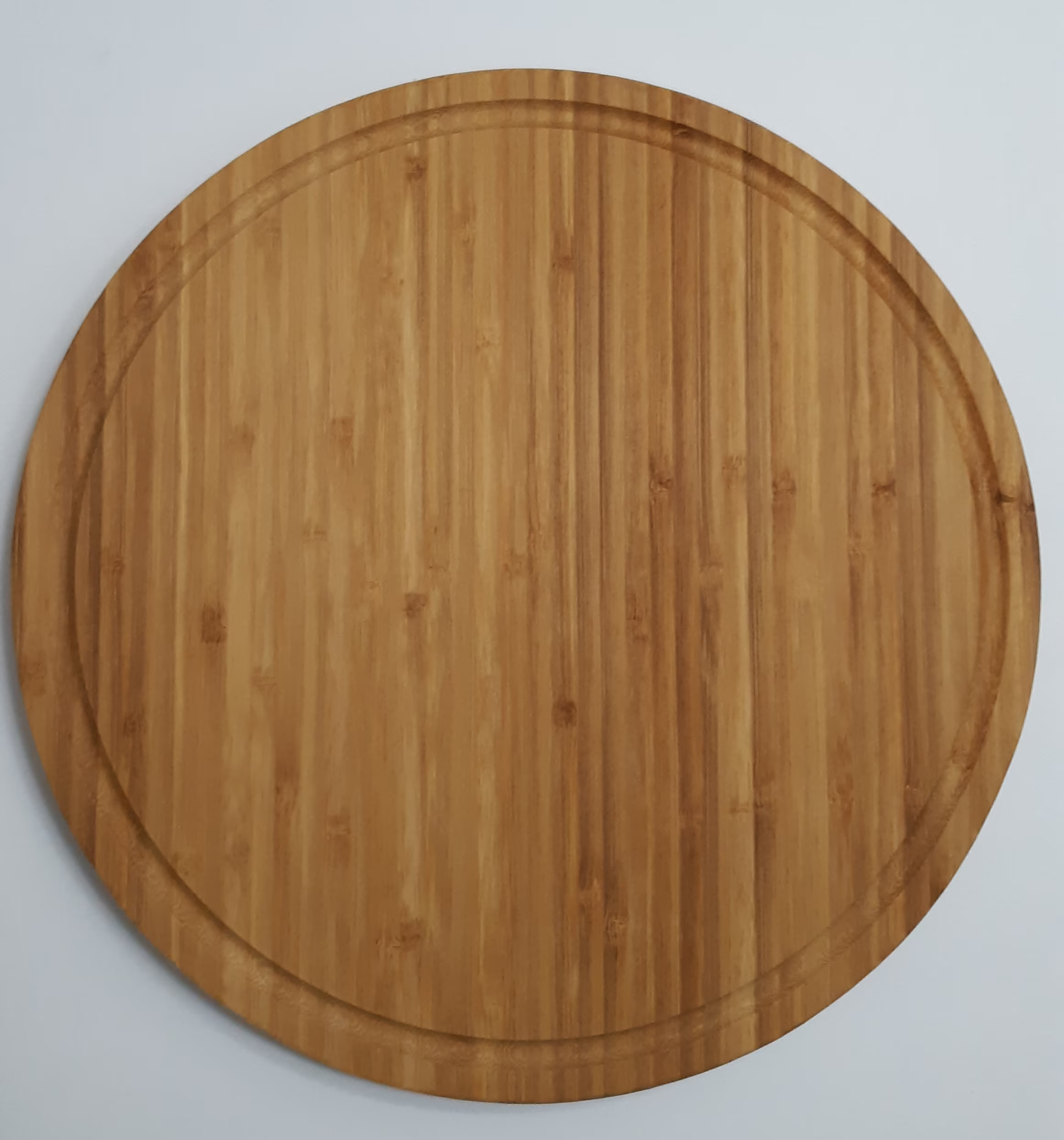Round Compact Bamboo Corner Cutting Board Safe for health and aesthetics Vietnamese handmade products wholesale. 2