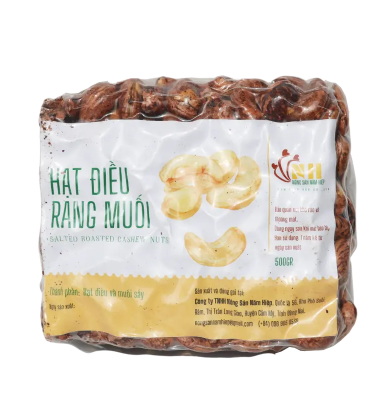 Nutritious Cashew Rich Protein Dried Making Pie Roasted With Salt Carton Box Plastic Wrap Vietnamese Manufacturer 2