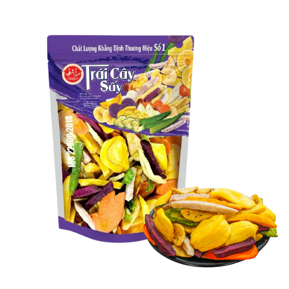 Healthy Food 12 Kinds of Fruits & Vegetables Mixed Freeze Cripsy Snacks Dried Natural Fruits and Vegetables Vietnam Manufacturer 1