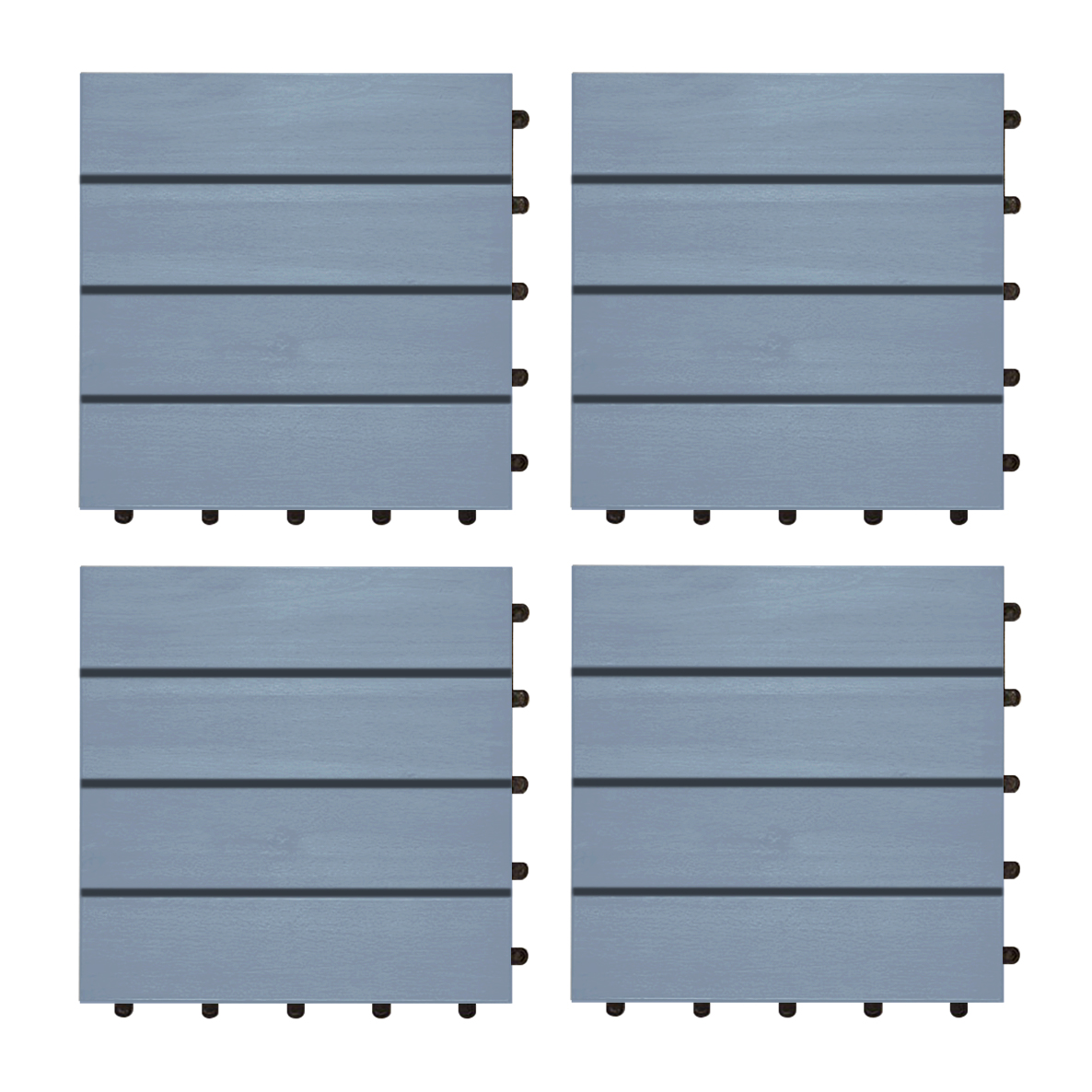 Hardwood Deck Tiles 4 Slats Good Price Customization Hard Wood Outdoor Packed In Carton Box From Vietnam Manufacturer 5